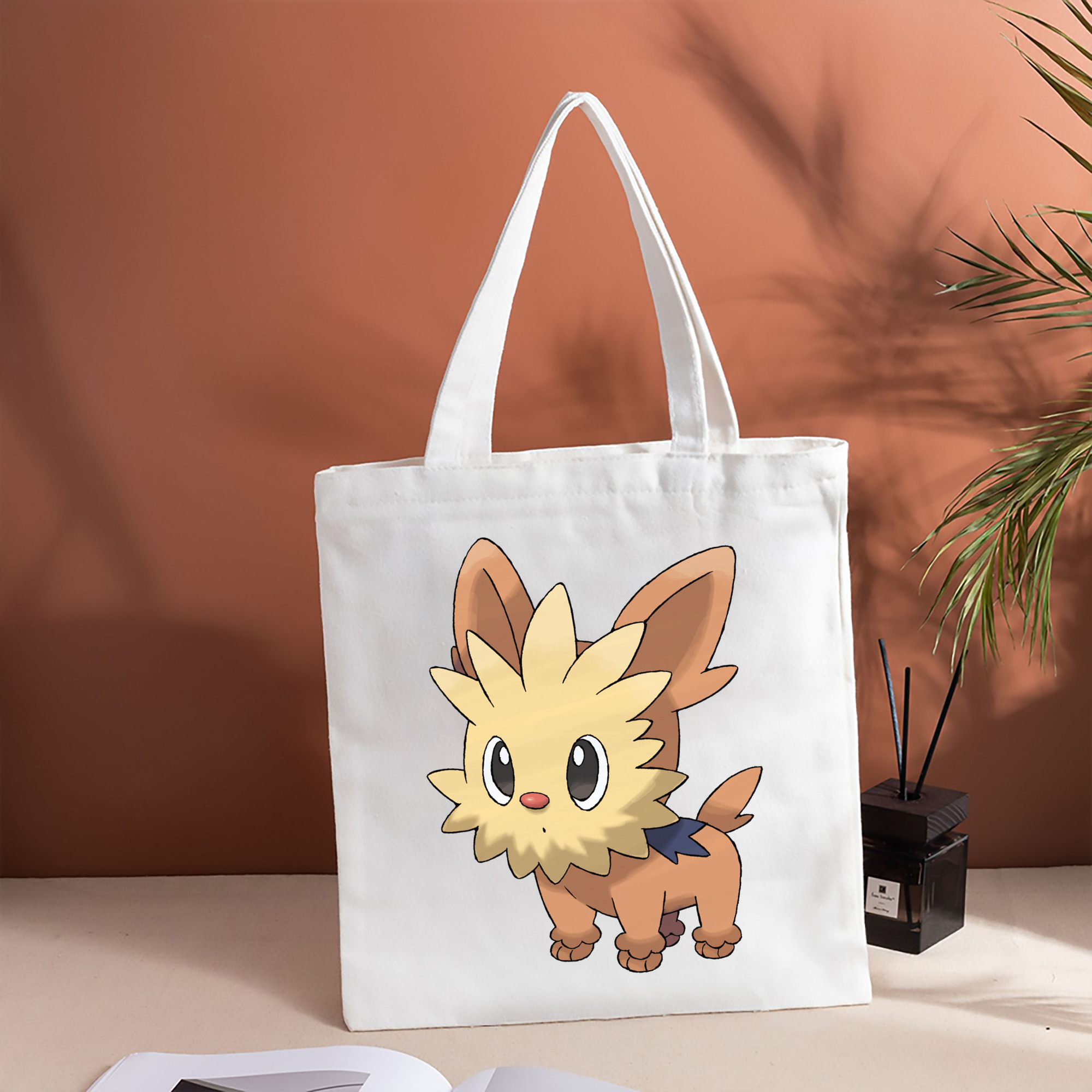 ポケットモンスター Pokémon 縦型キャンバス生地手提げバッグ　トートバッグ