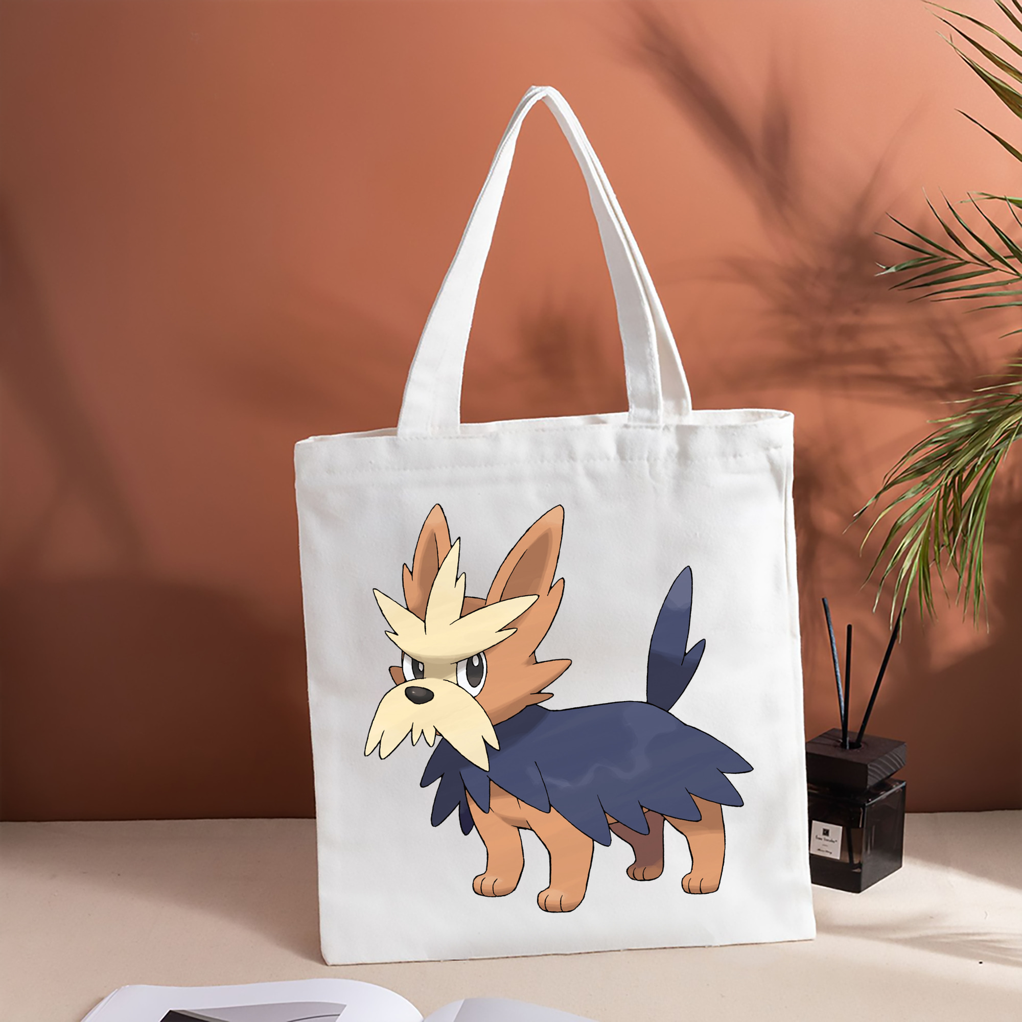 ポケットモンスター Pokémon 縦型キャンバス生地手提げバッグ　トートバッグ