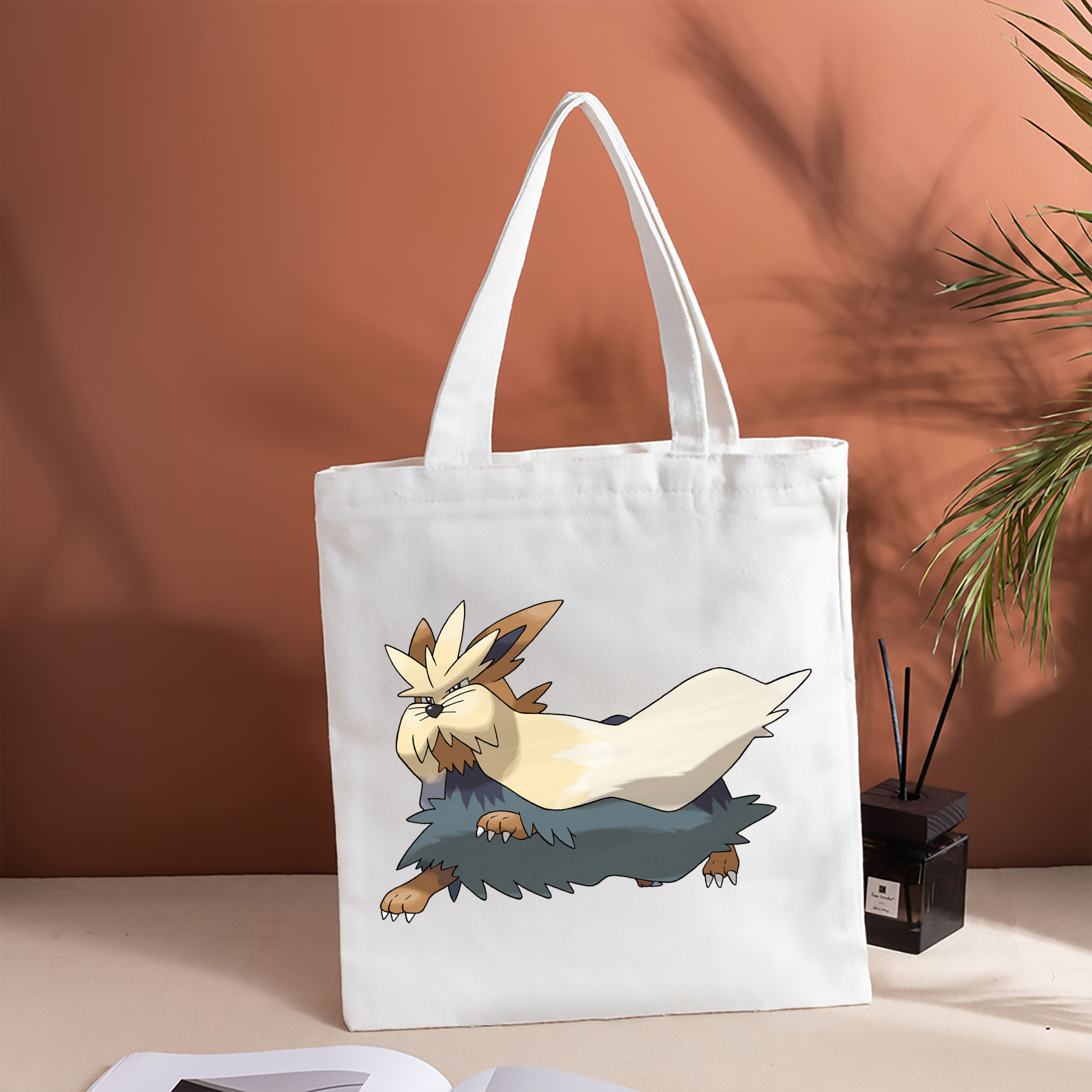 ポケットモンスター Pokémon 縦型キャンバス生地手提げバッグ　トートバッグ