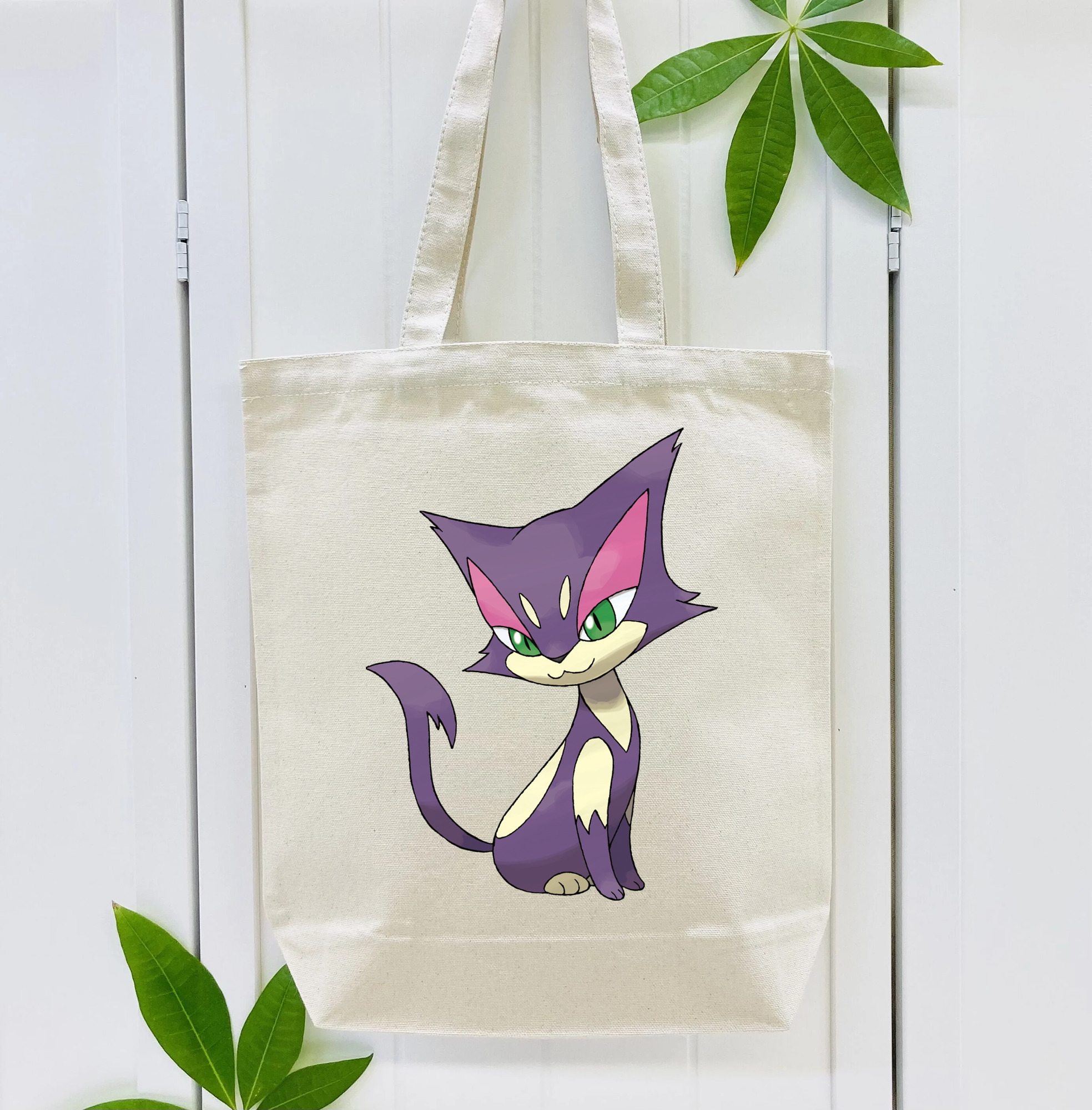 ポケットモンスター Pokémon 縦型キャンバス生地手提げバッグ　トートバッグ