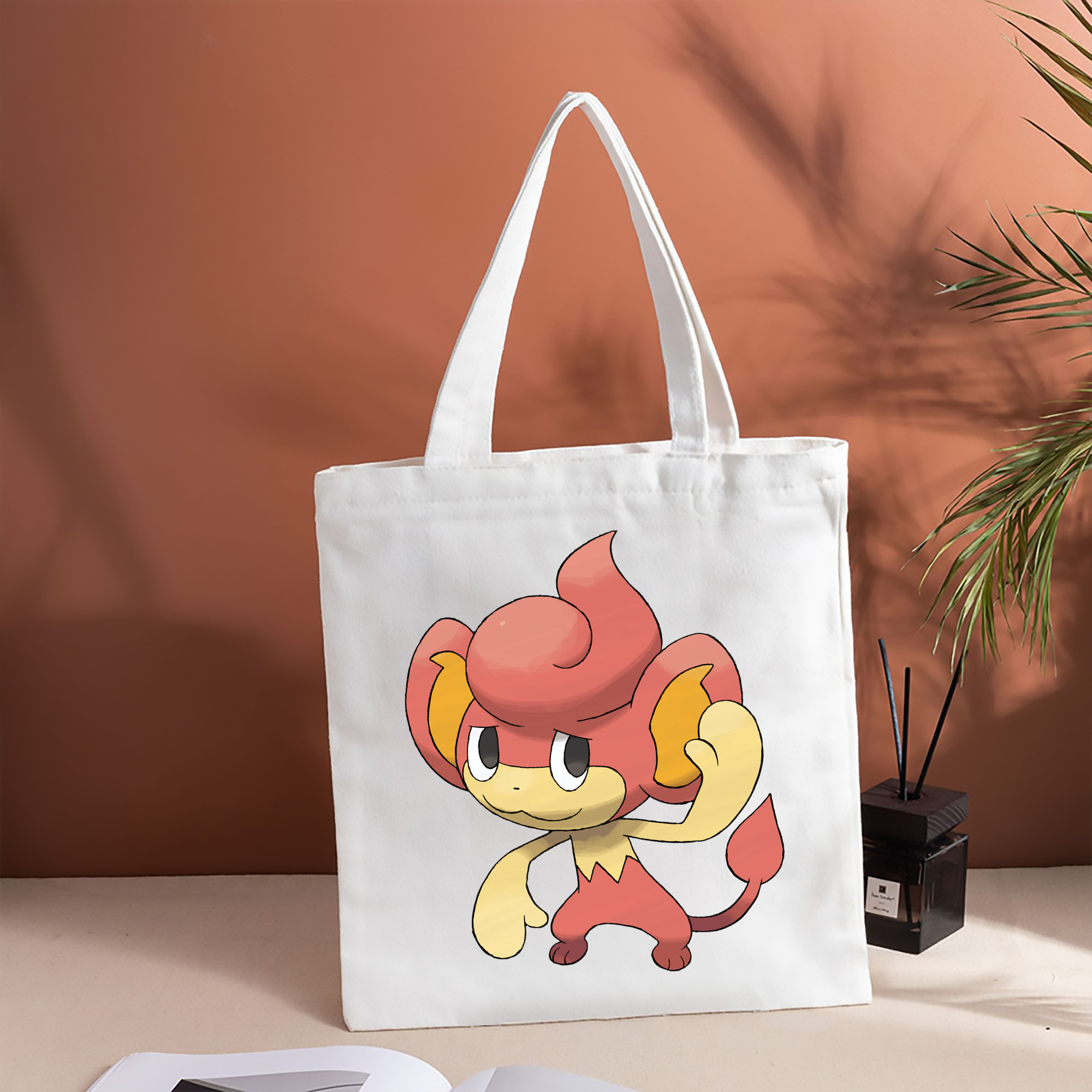 ポケットモンスター Pokémon 縦型キャンバス生地手提げバッグ　トートバッグ