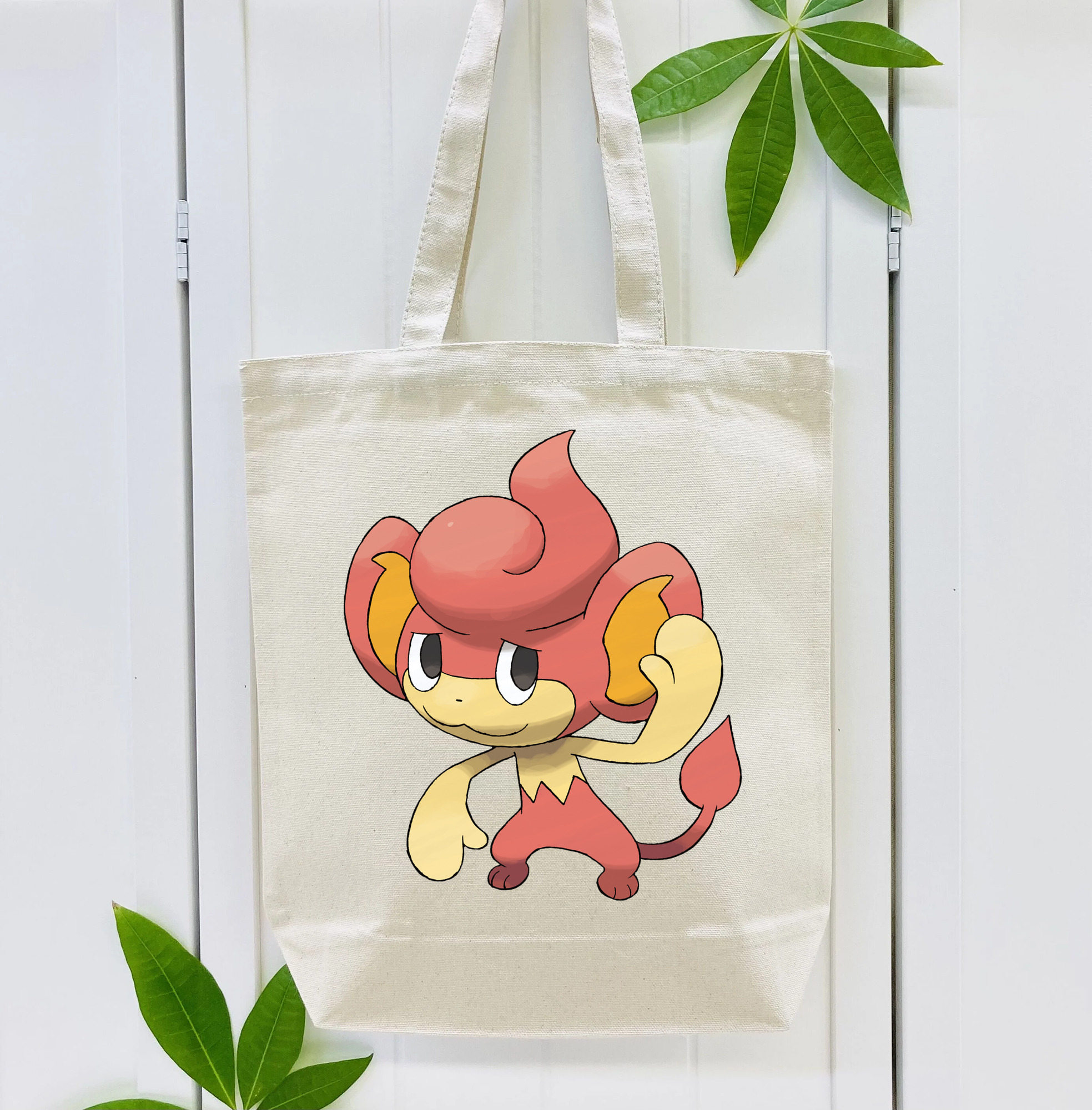 ポケットモンスター Pokémon 縦型キャンバス生地手提げバッグ　トートバッグ