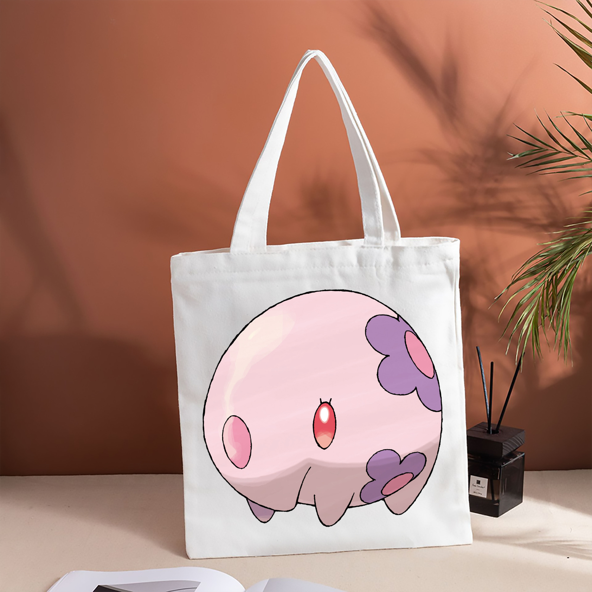 ポケットモンスター Pokémon 縦型キャンバス生地手提げバッグ　トートバッグ