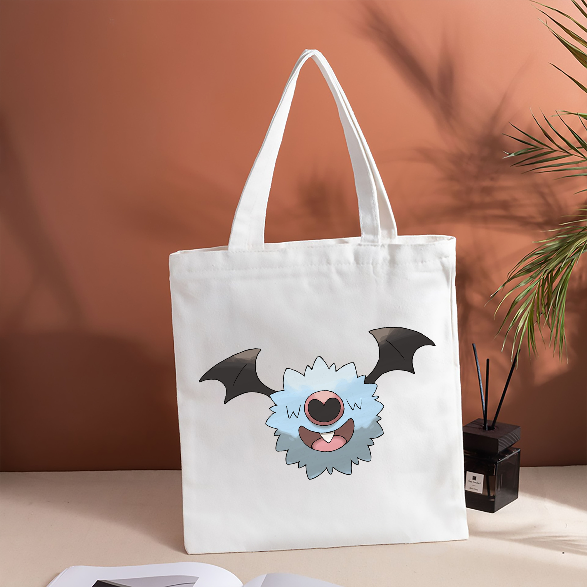 ポケットモンスター Pokémon 縦型キャンバス生地手提げバッグ　トートバッグ