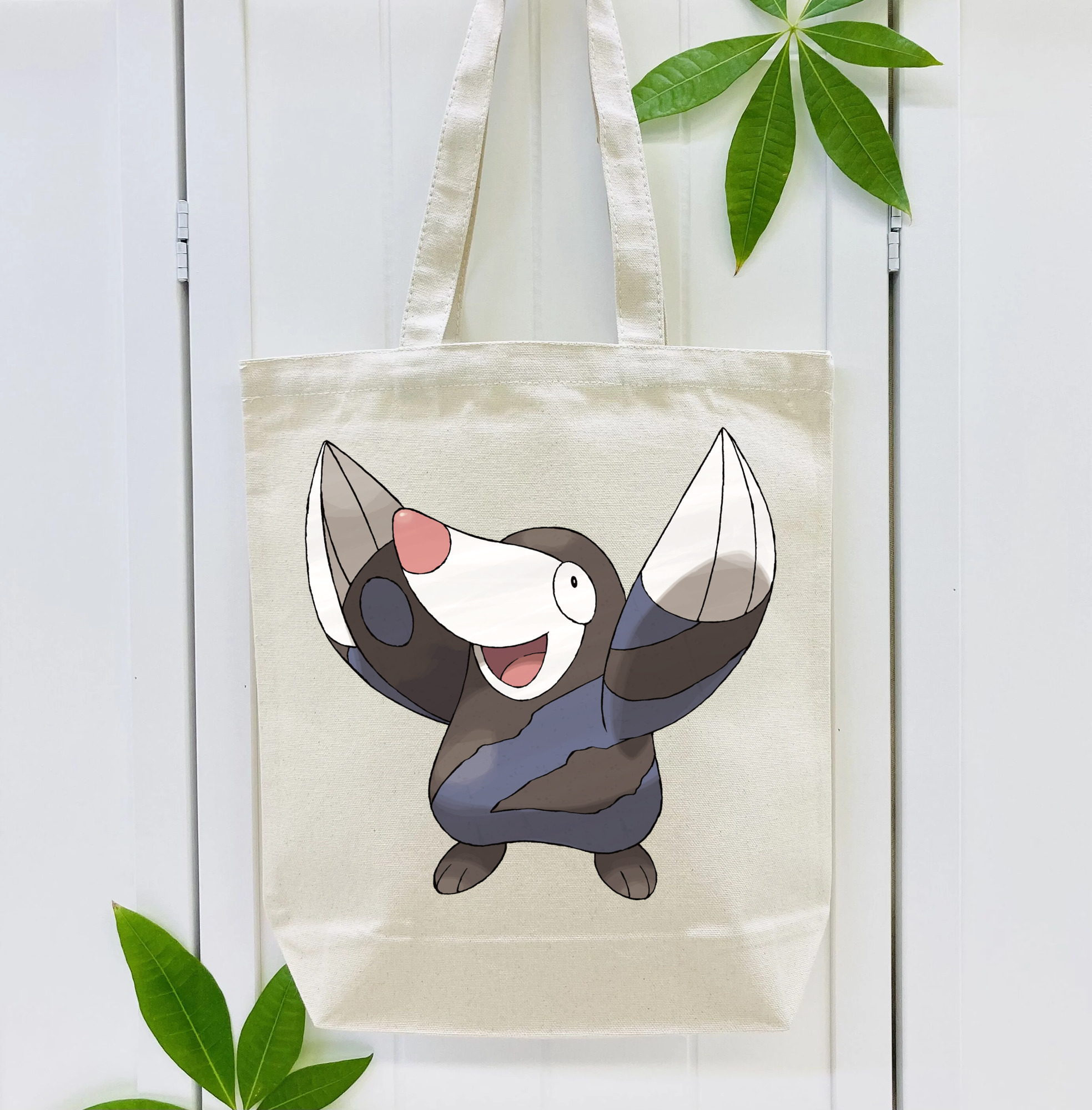 ポケットモンスター Pokémon 縦型キャンバス生地手提げバッグ　トートバッグ