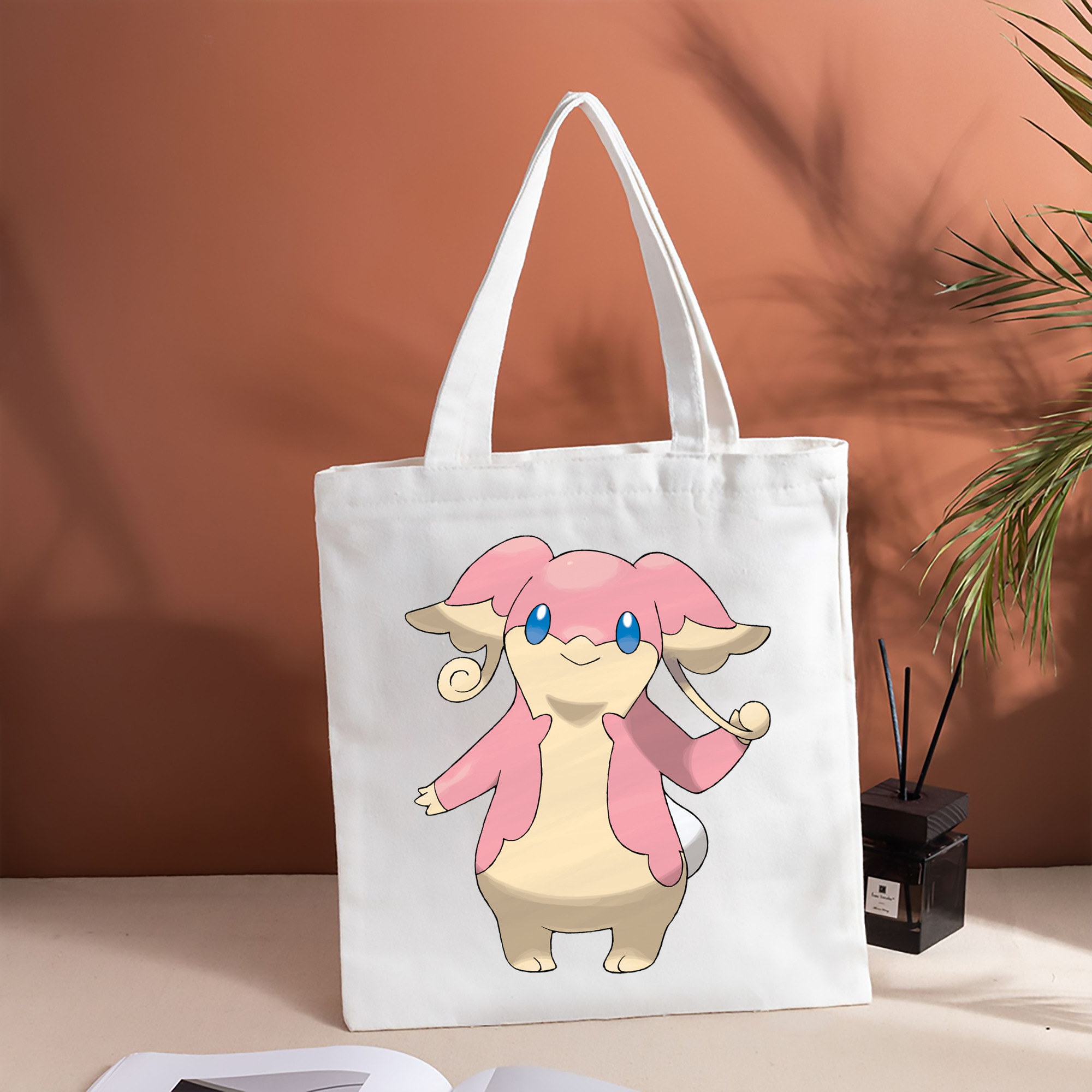 ポケットモンスター Pokémon 縦型キャンバス生地手提げバッグ　トートバッグ