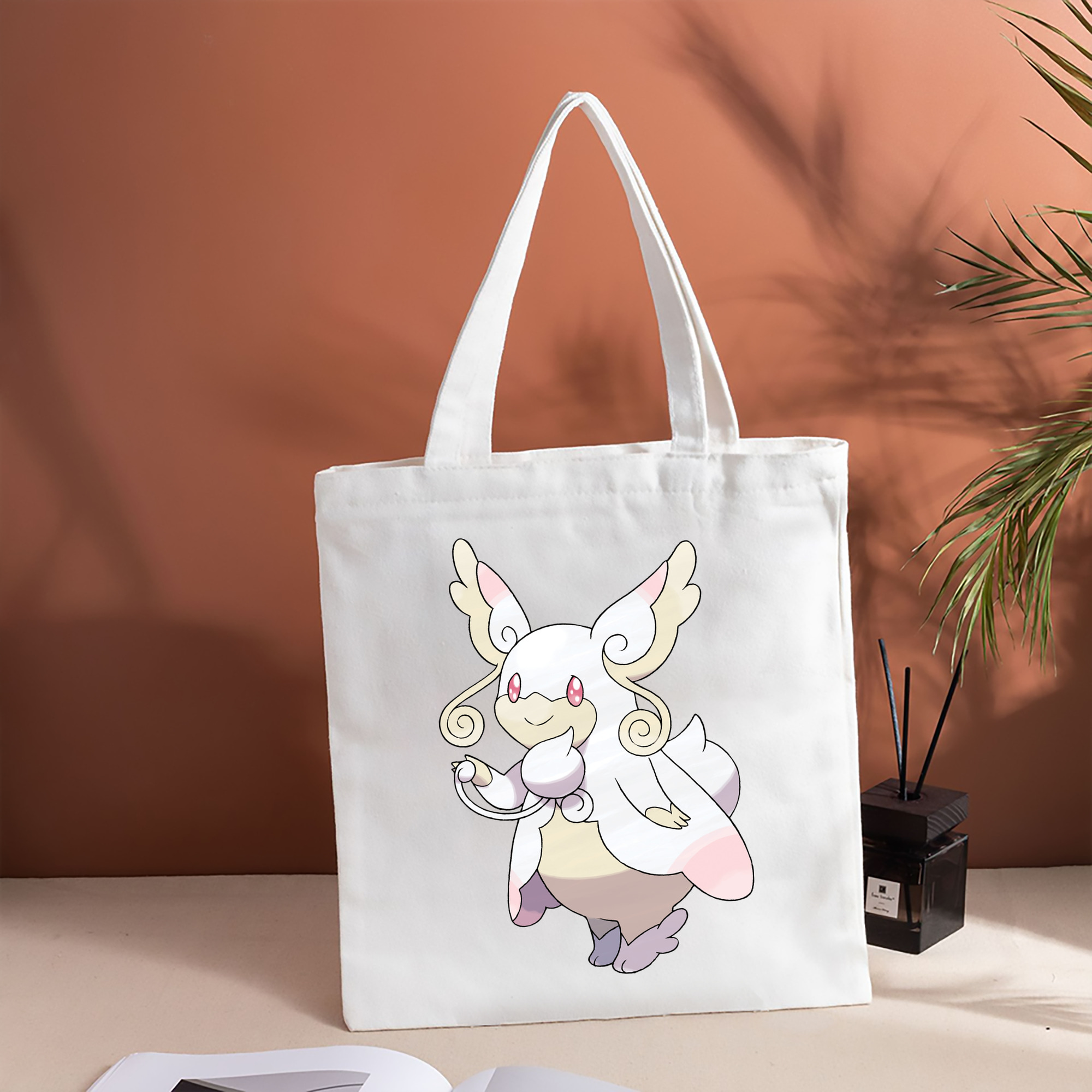 ポケットモンスター Pokémon 縦型キャンバス生地手提げバッグ　トートバッグ
