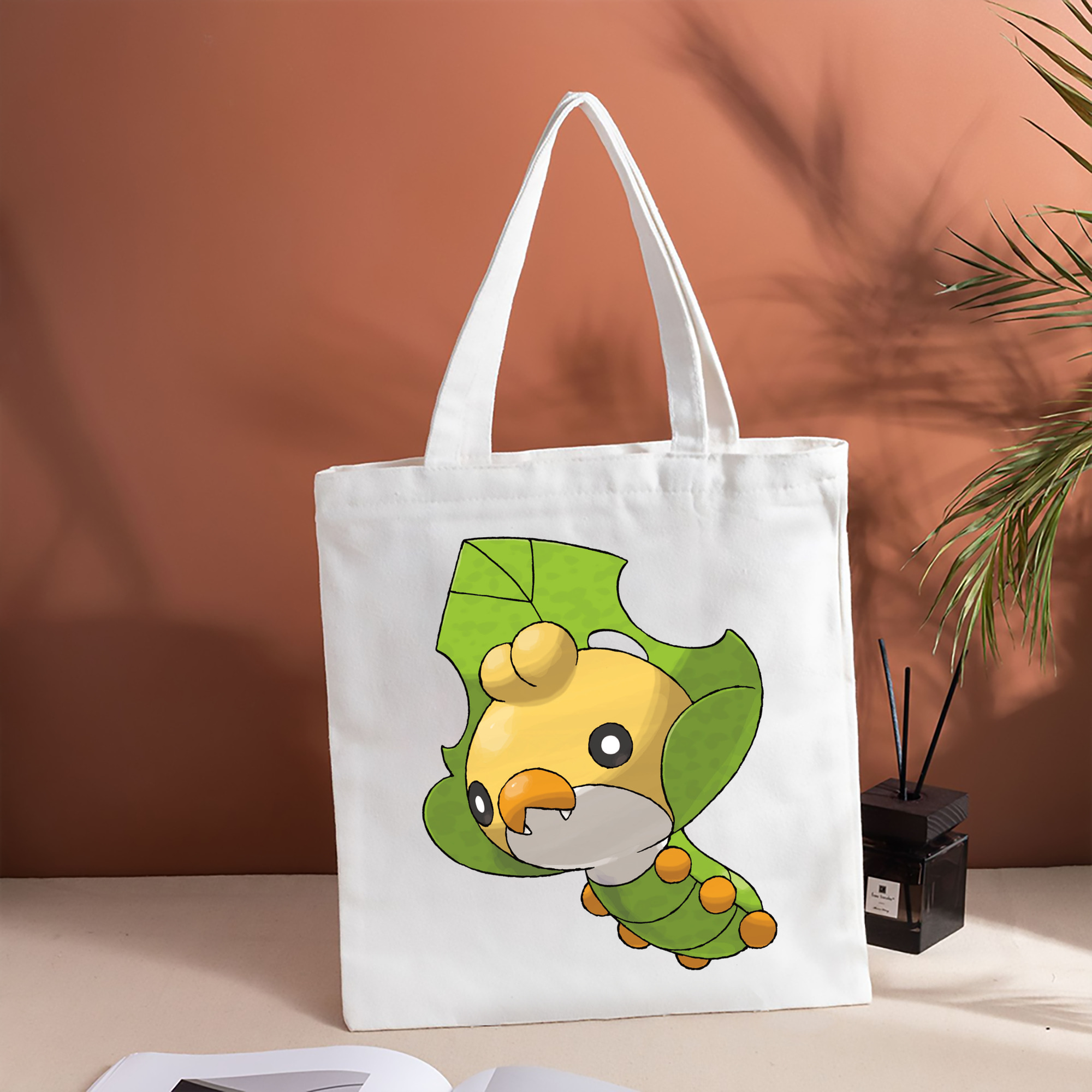 ポケットモンスター Pokémon 縦型キャンバス生地手提げバッグ　トートバッグ