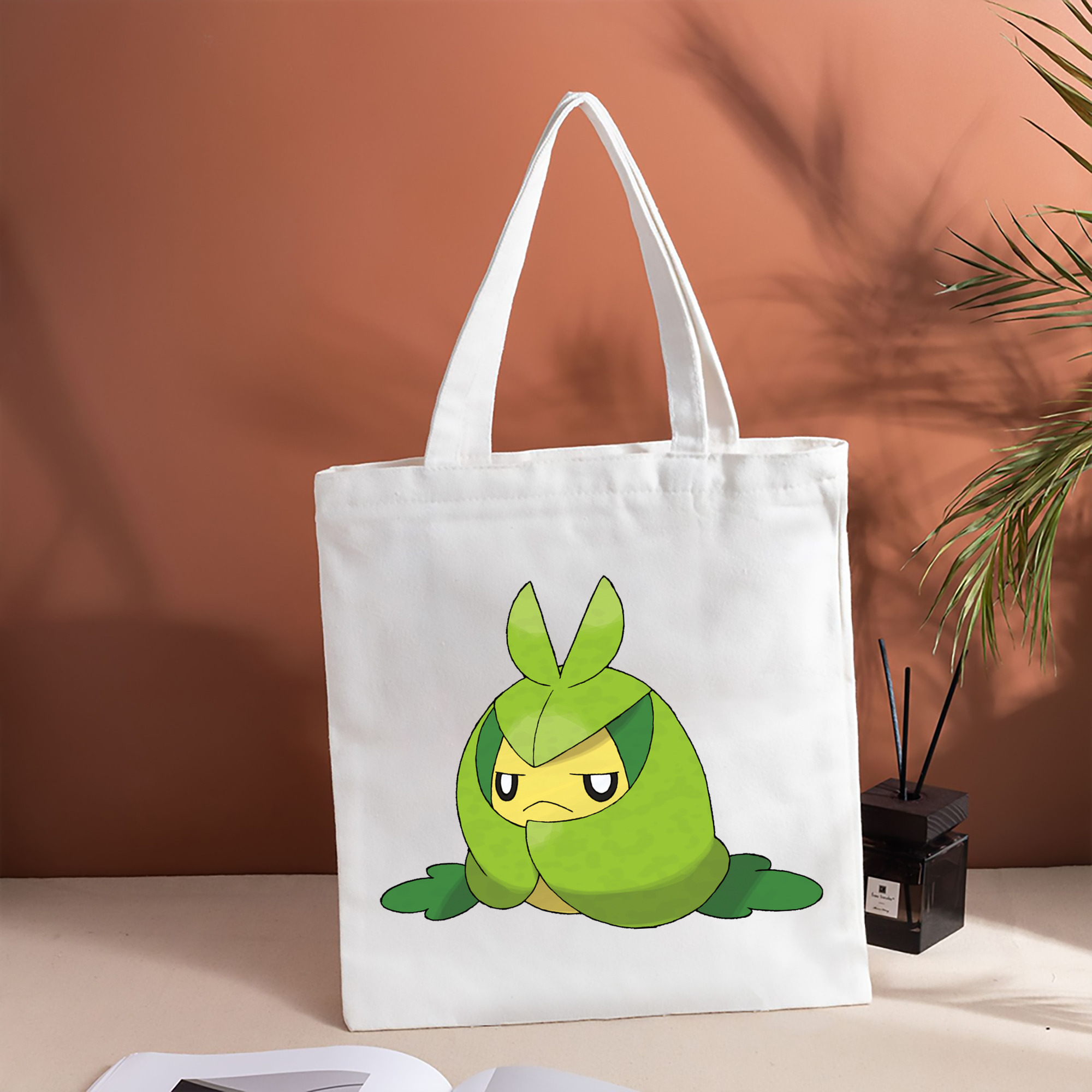 ポケットモンスター Pokémon 縦型キャンバス生地手提げバッグ　トートバッグ