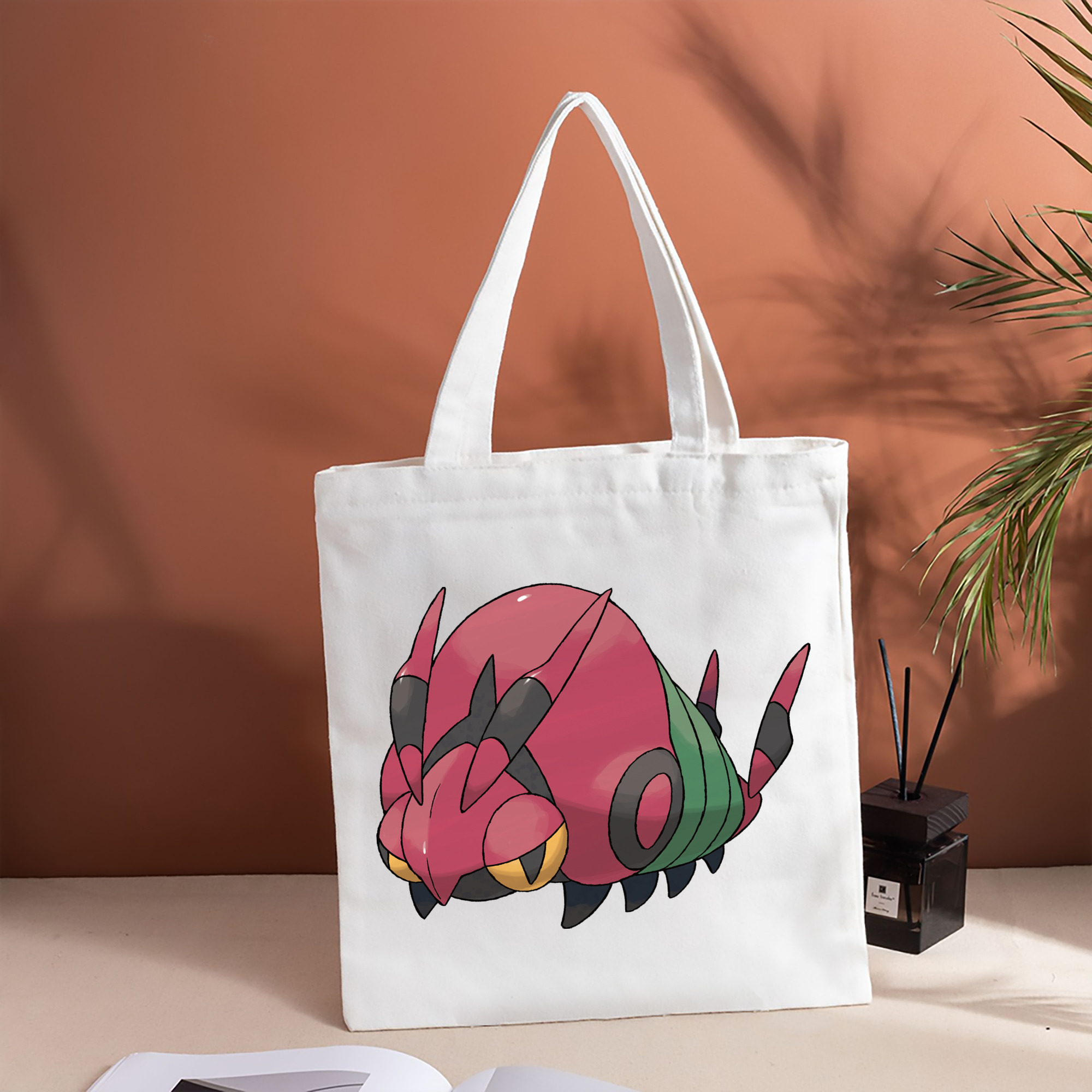 ポケットモンスター Pokémon 縦型キャンバス生地手提げバッグ　トートバッグ