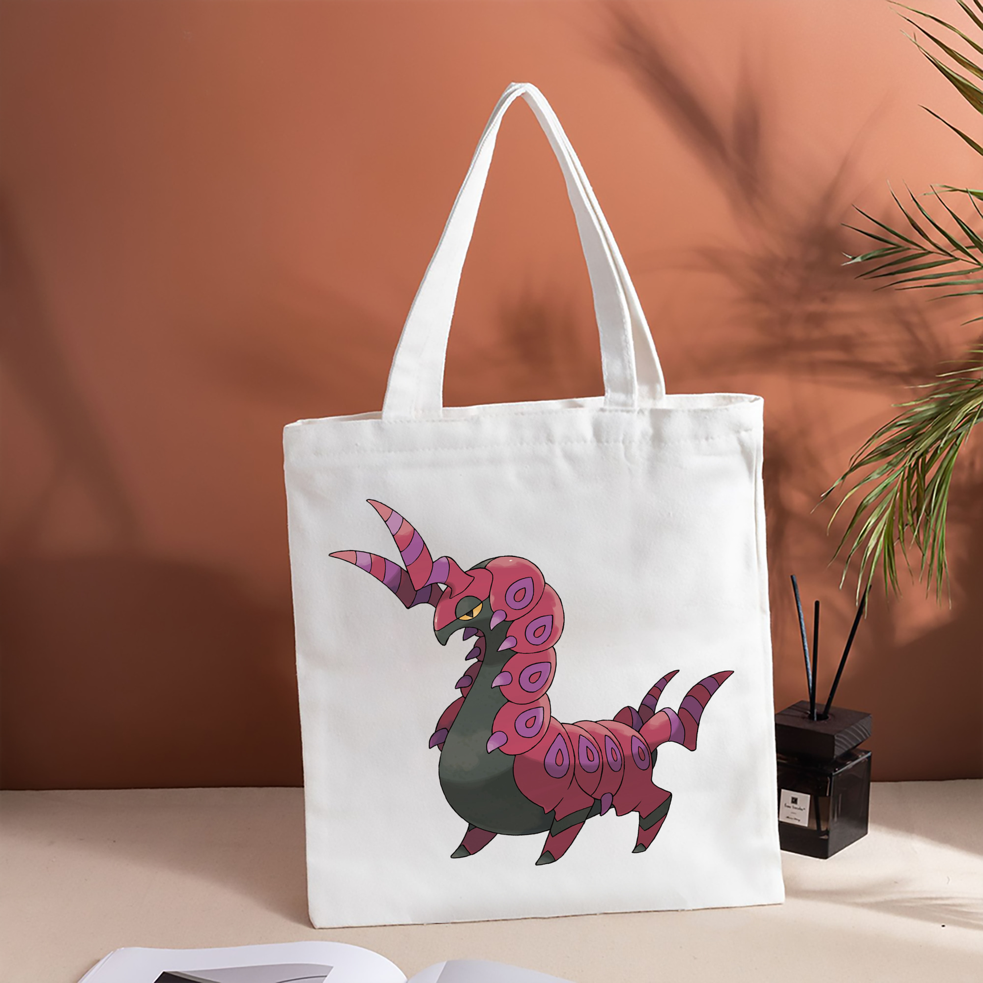 ポケットモンスター Pokémon 縦型キャンバス生地手提げバッグ　トートバッグ