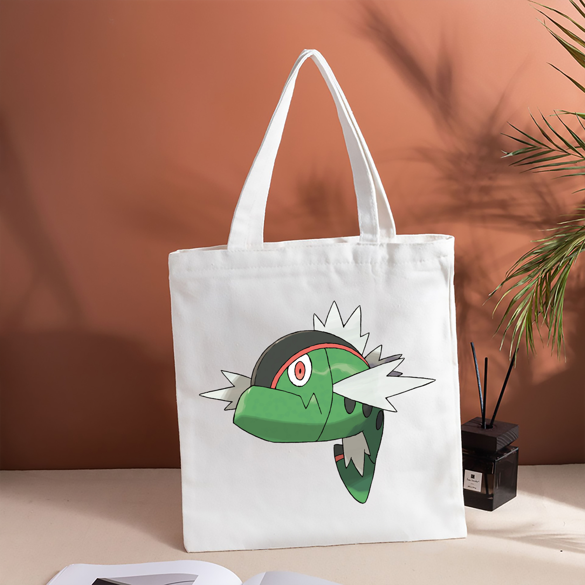 ポケットモンスター Pokémon 縦型キャンバス生地手提げバッグ　トートバッグ