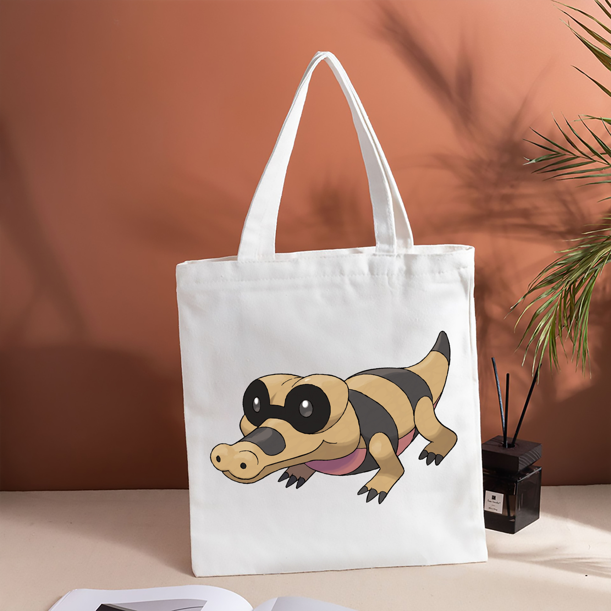 ポケットモンスター Pokémon 縦型キャンバス生地手提げバッグ　トートバッグ