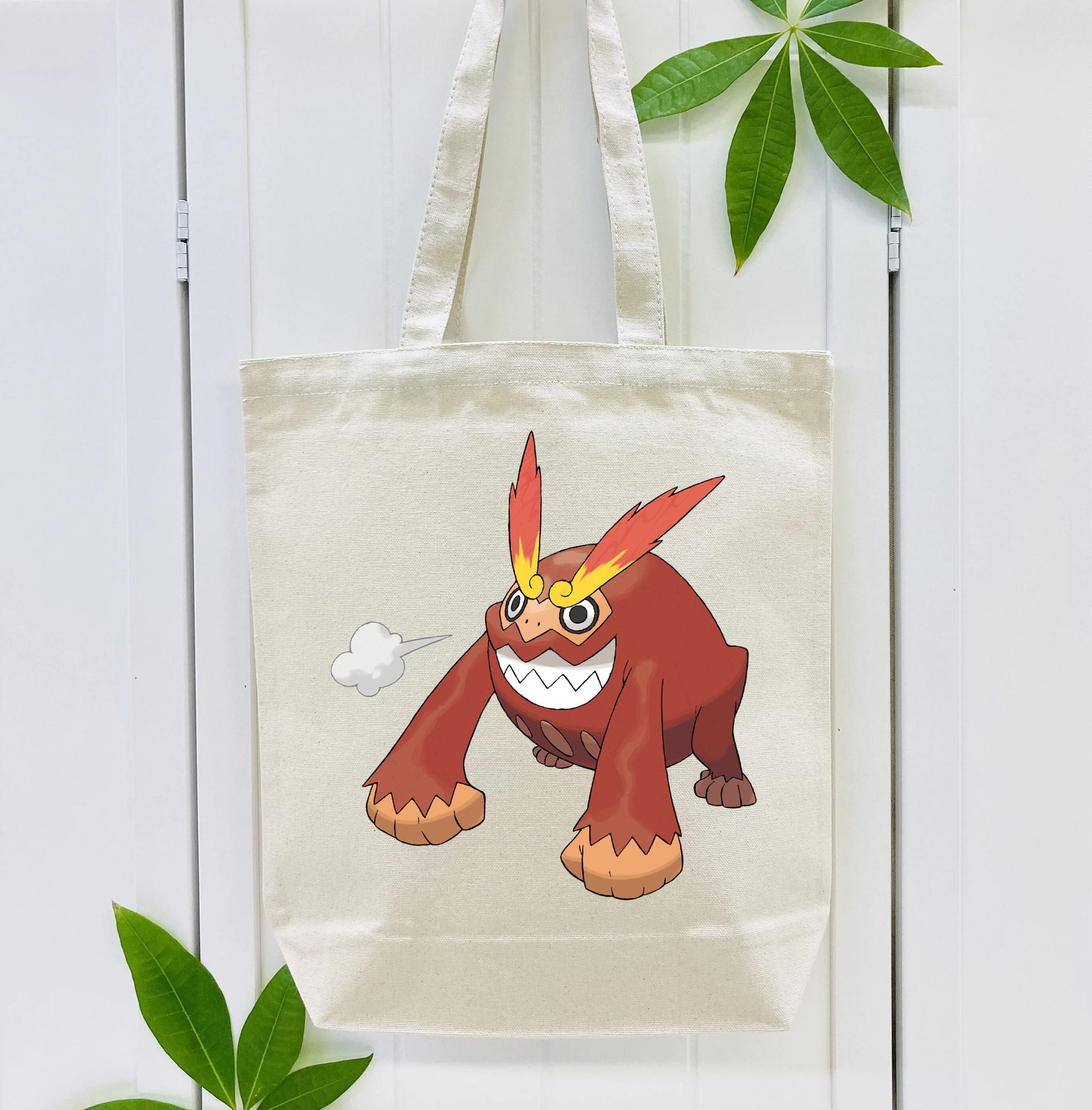 ポケットモンスター Pokémon 縦型キャンバス生地手提げバッグ　トートバッグ