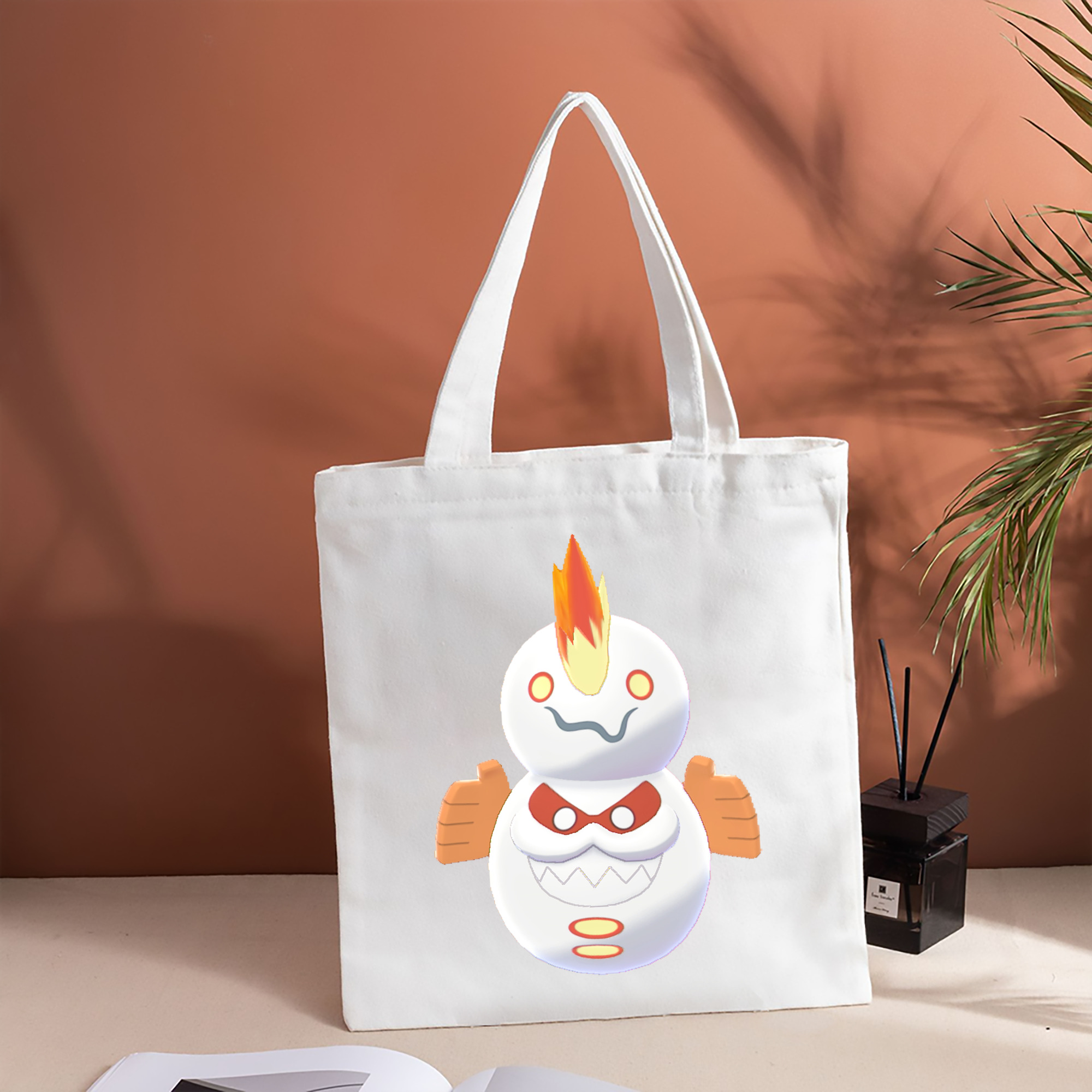 ポケットモンスター Pokémon 縦型キャンバス生地手提げバッグ　トートバッグ