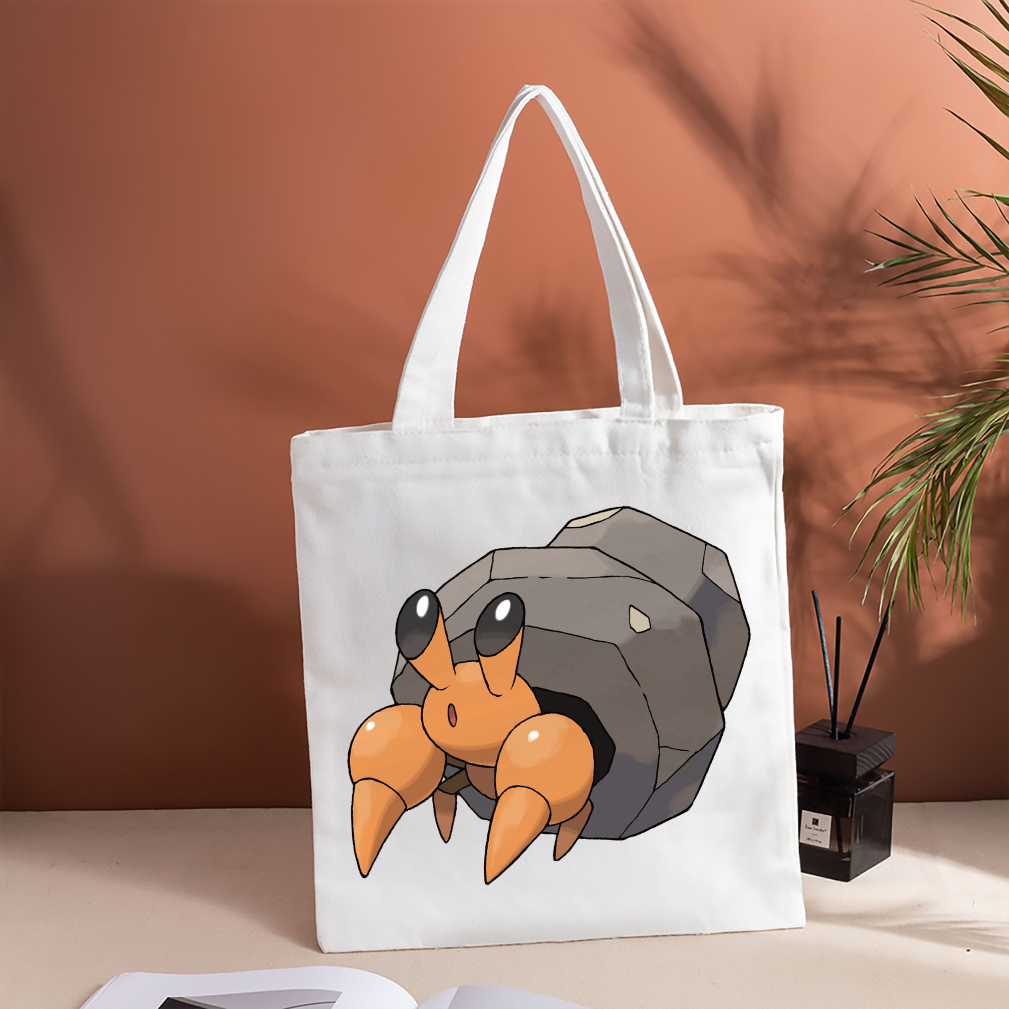 ポケットモンスター Pokémon 縦型キャンバス生地手提げバッグ　トートバッグ