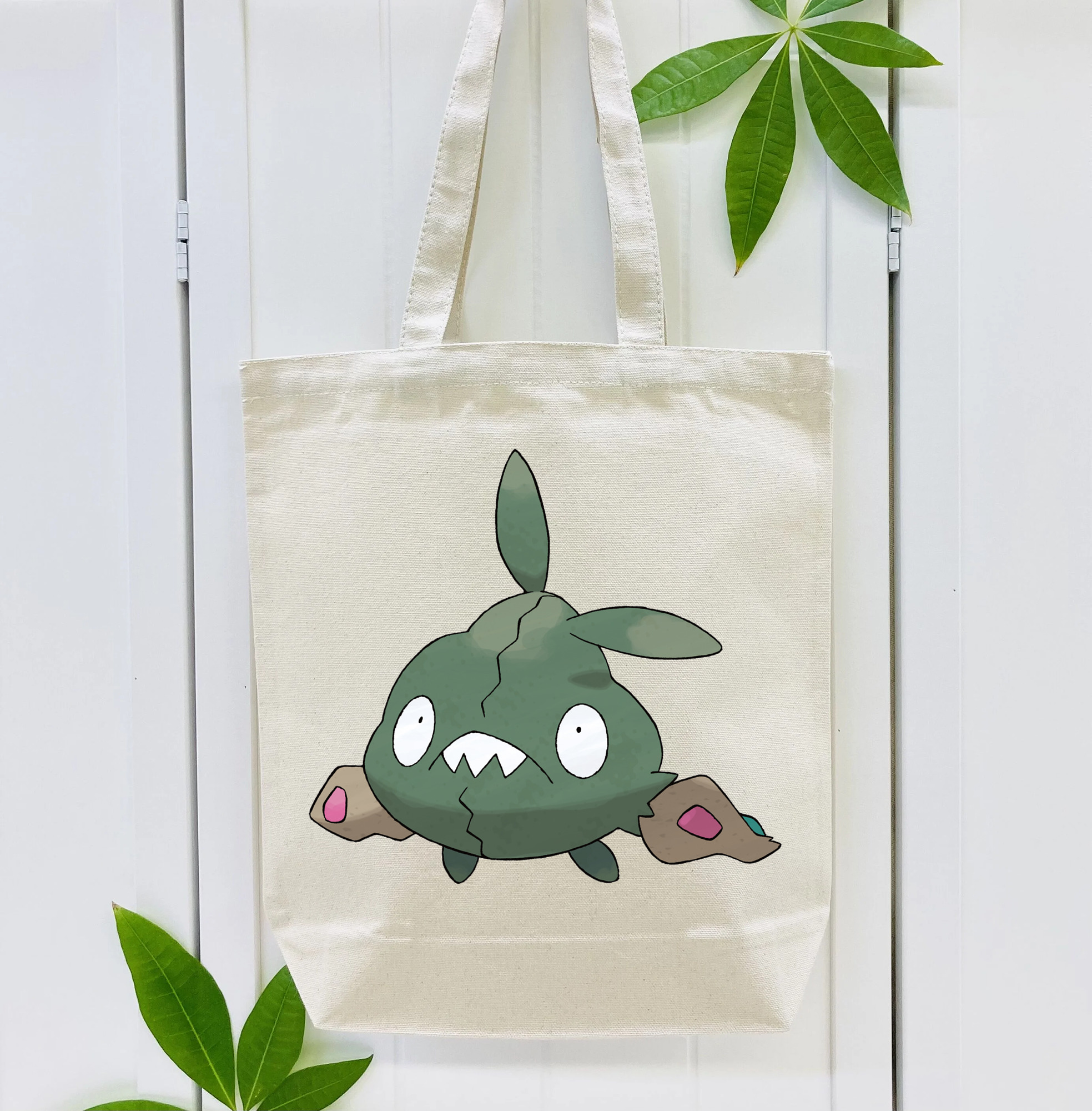 ポケットモンスター Pokémon 縦型キャンバス生地手提げバッグ　トートバッグ