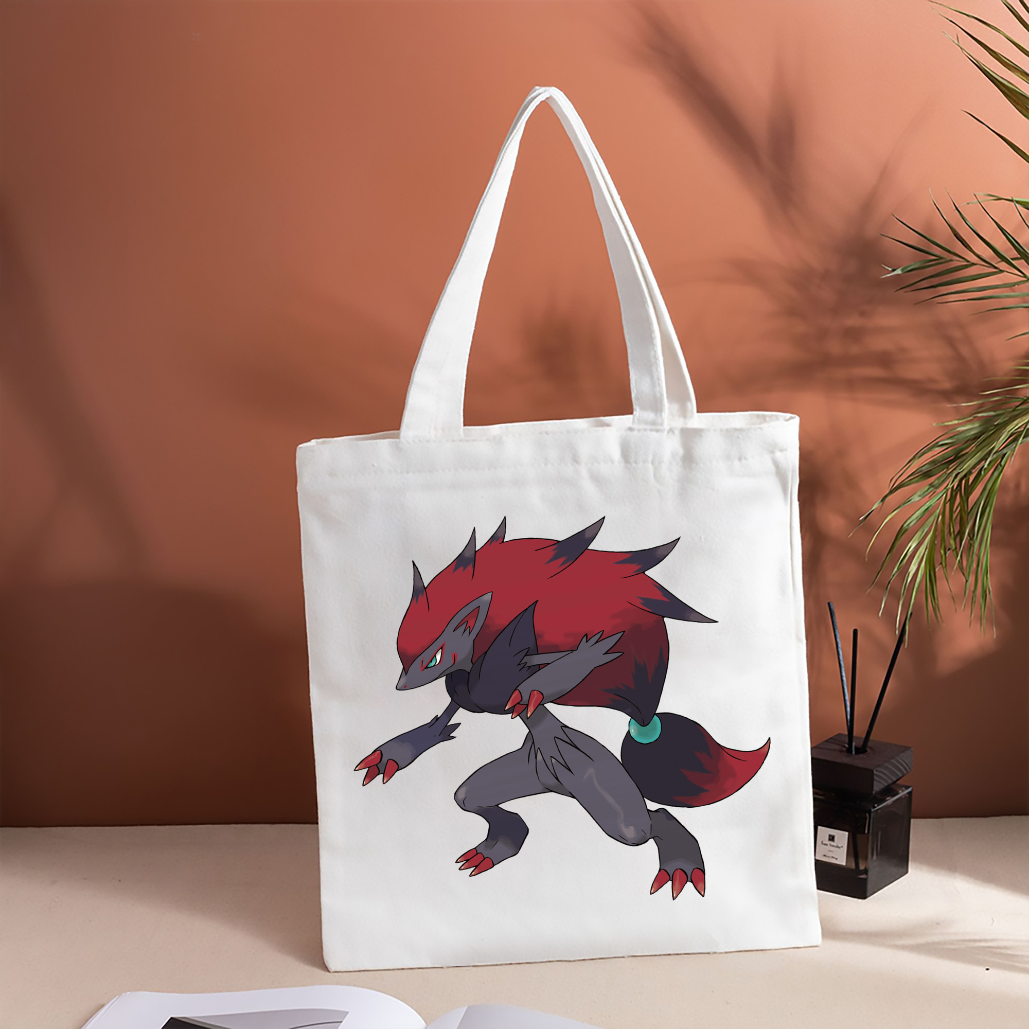 ポケットモンスター Pokémon 縦型キャンバス生地手提げバッグ　トートバッグ