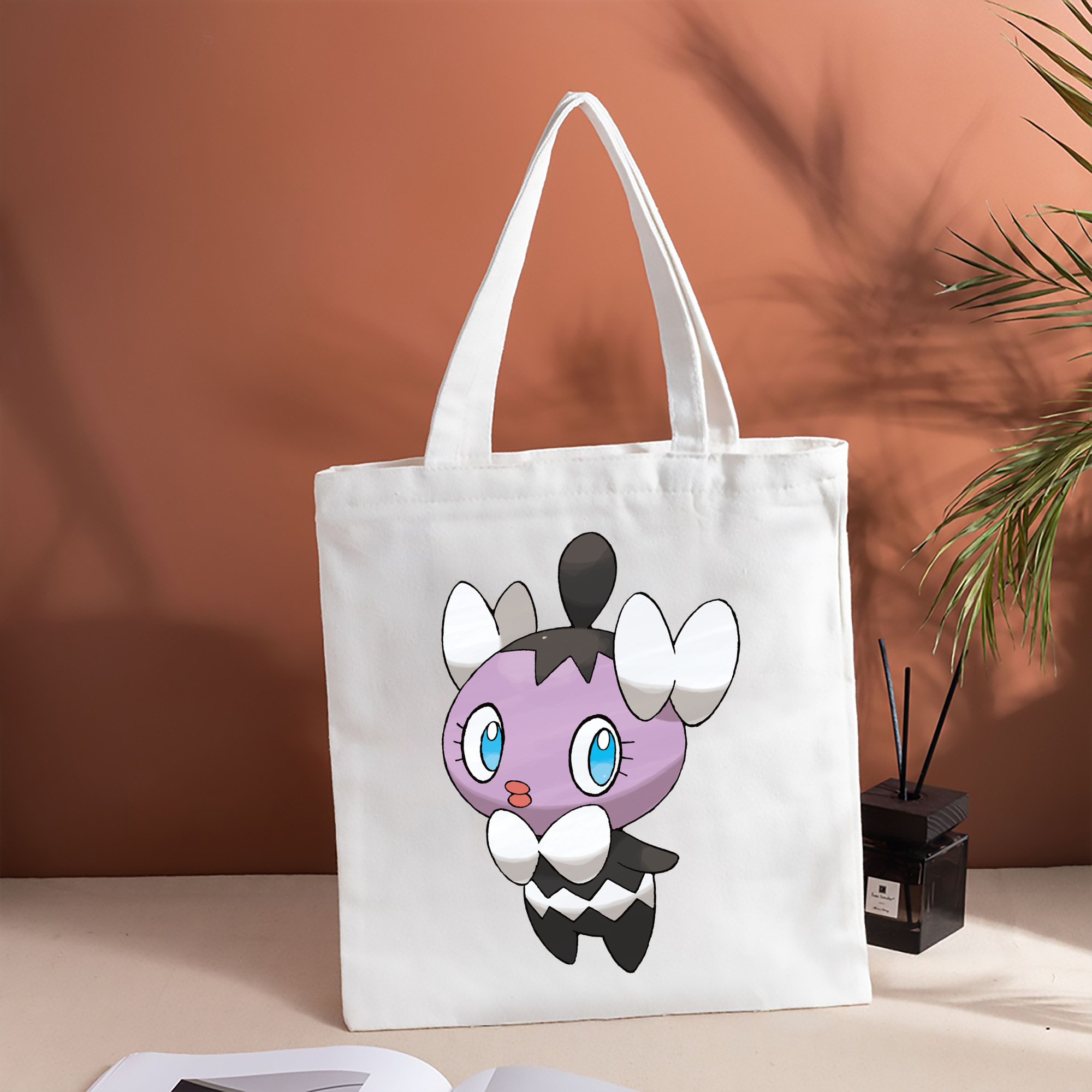 ポケットモンスター Pokémon 縦型キャンバス生地手提げバッグ　トートバッグ