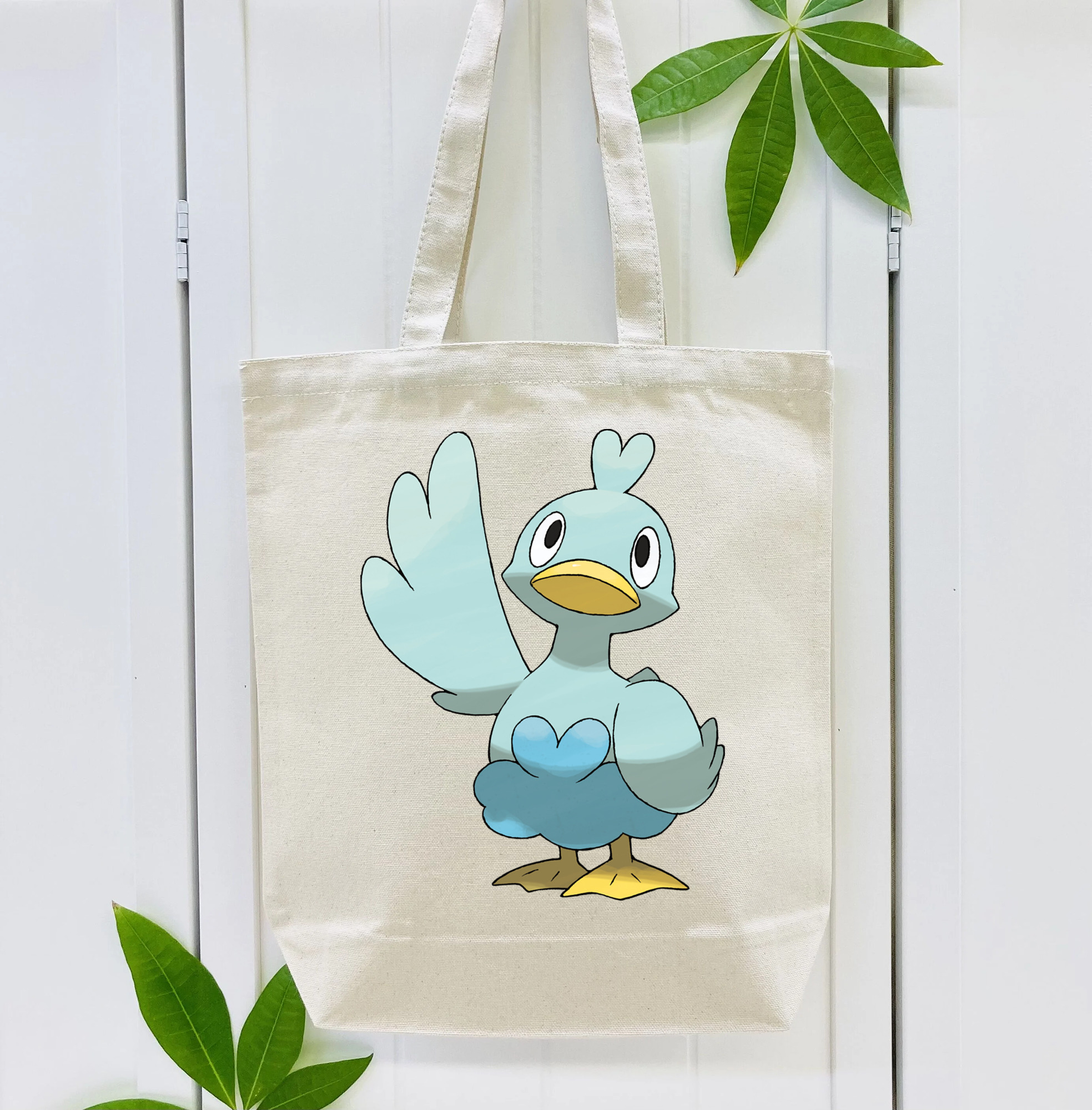 ポケットモンスター Pokémon 縦型キャンバス生地手提げバッグ　トートバッグ