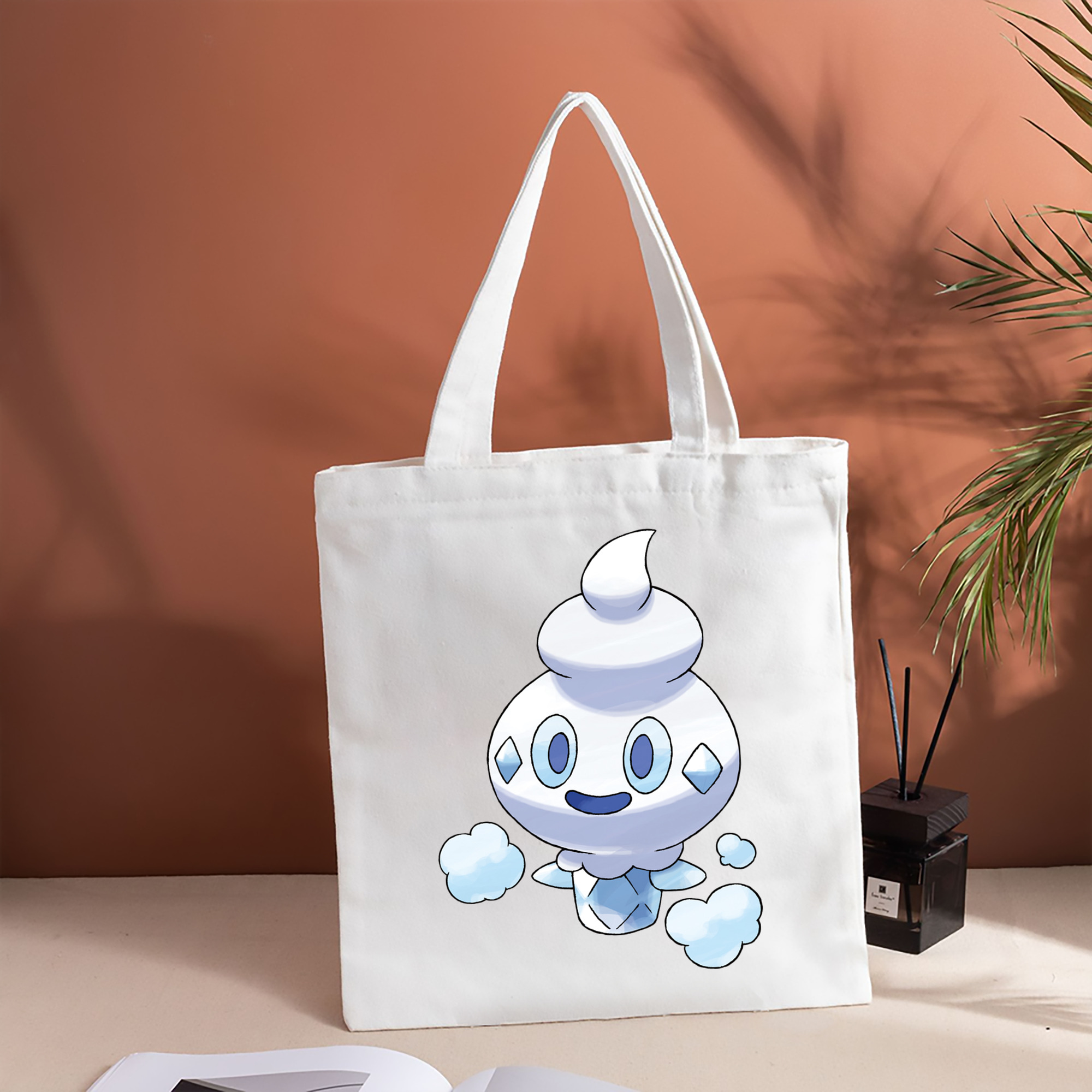 ポケットモンスター Pokémon 縦型キャンバス生地手提げバッグ　トートバッグ