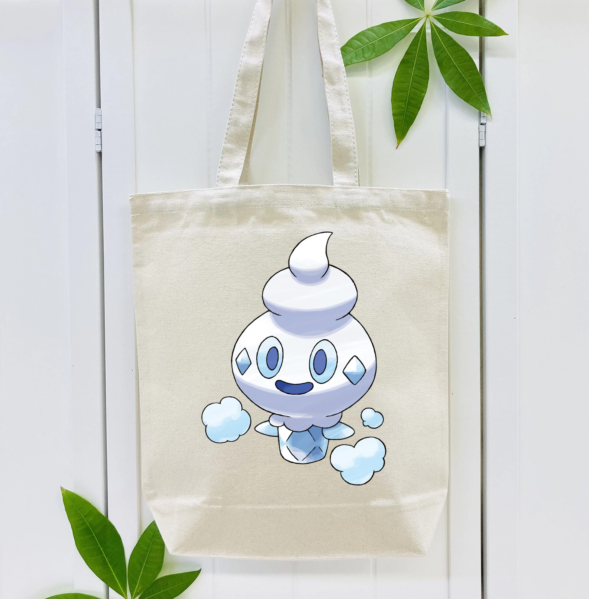 ポケットモンスター Pokémon 縦型キャンバス生地手提げバッグ　トートバッグ