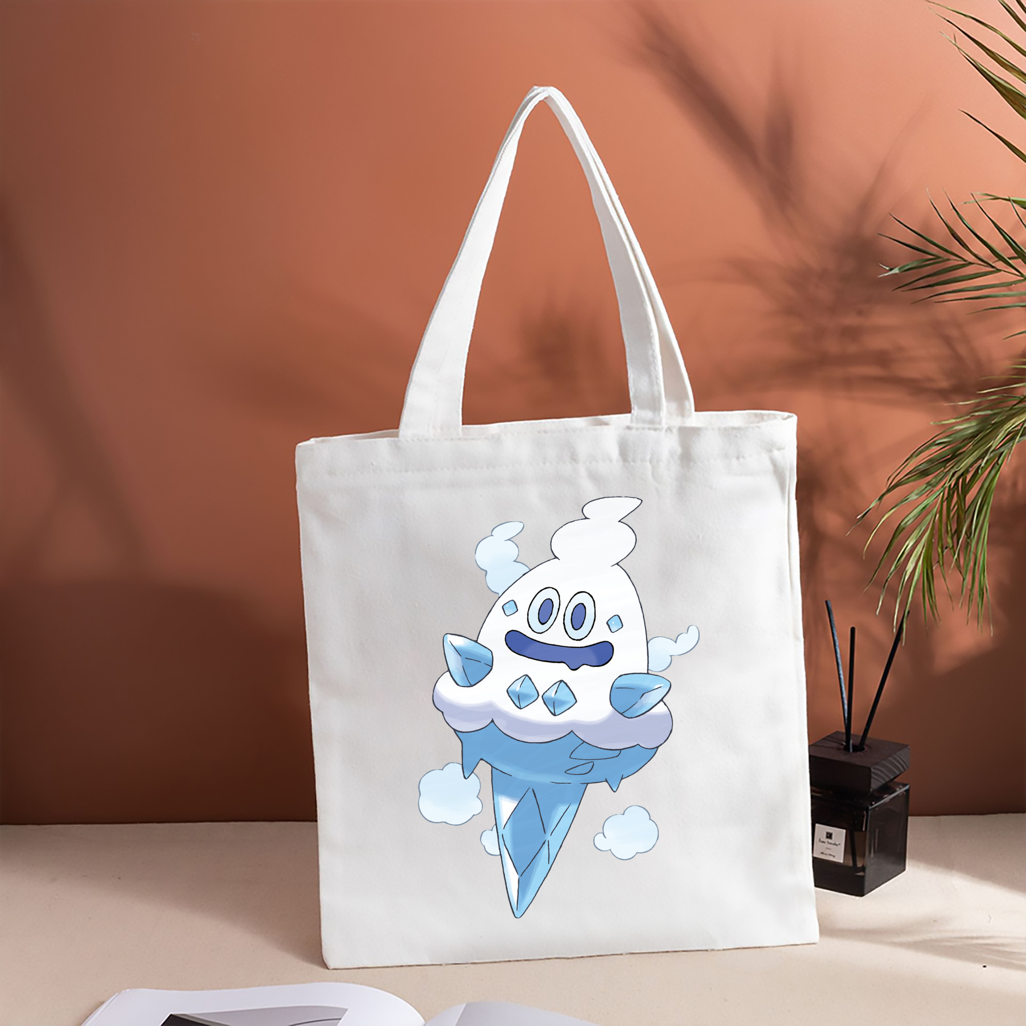 ポケットモンスター Pokémon 縦型キャンバス生地手提げバッグ　トートバッグ