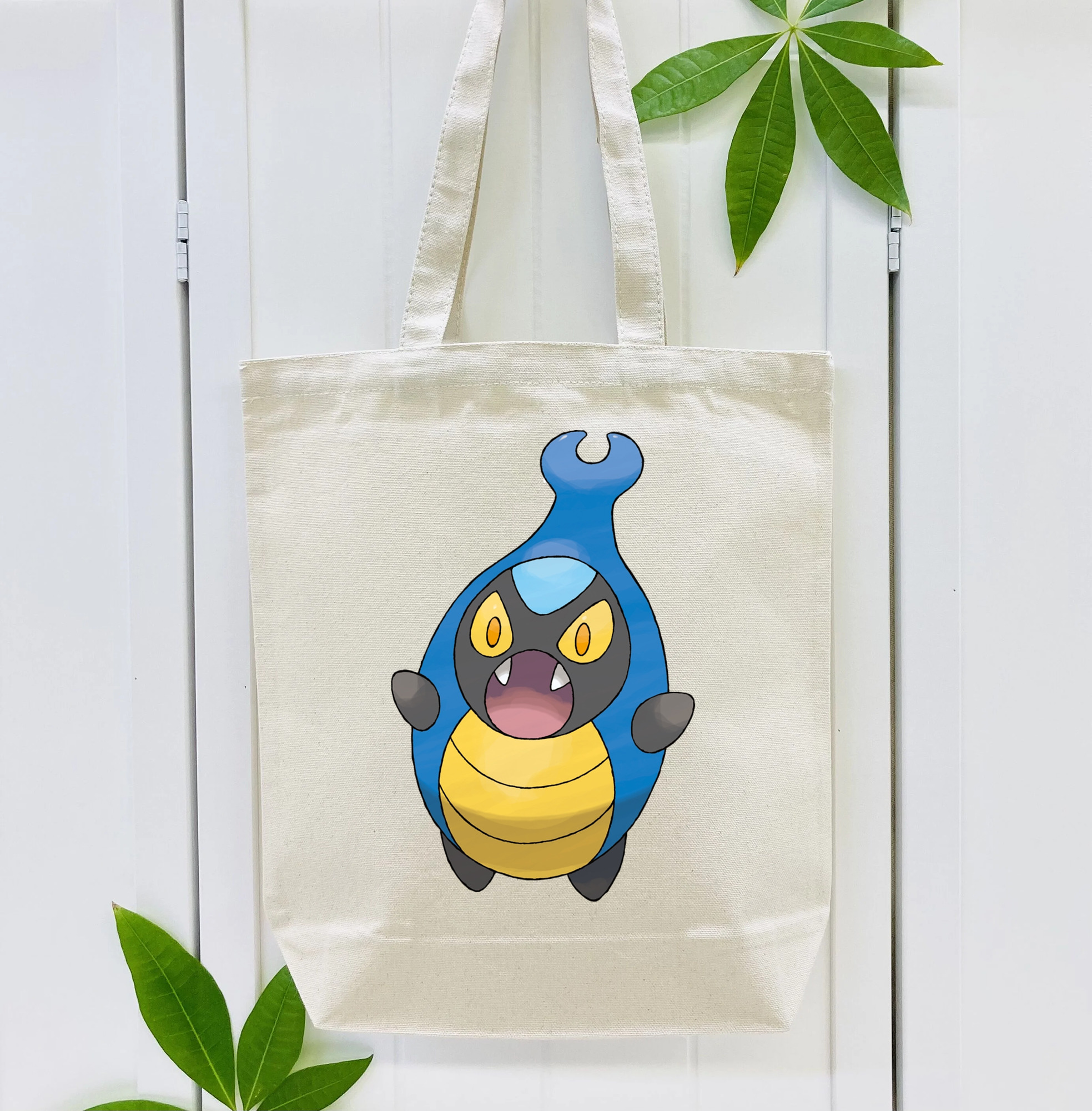 ポケットモンスター Pokémon 縦型キャンバス生地手提げバッグ　トートバッグ