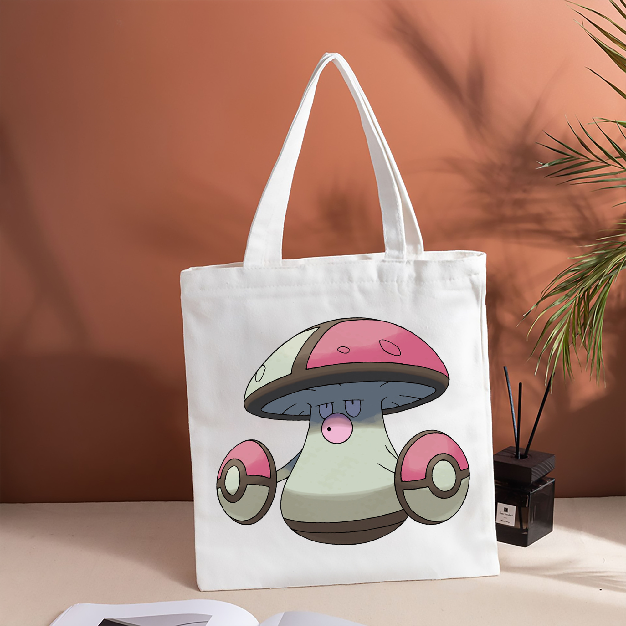 ポケットモンスター Pokémon 縦型キャンバス生地手提げバッグ　トートバッグ