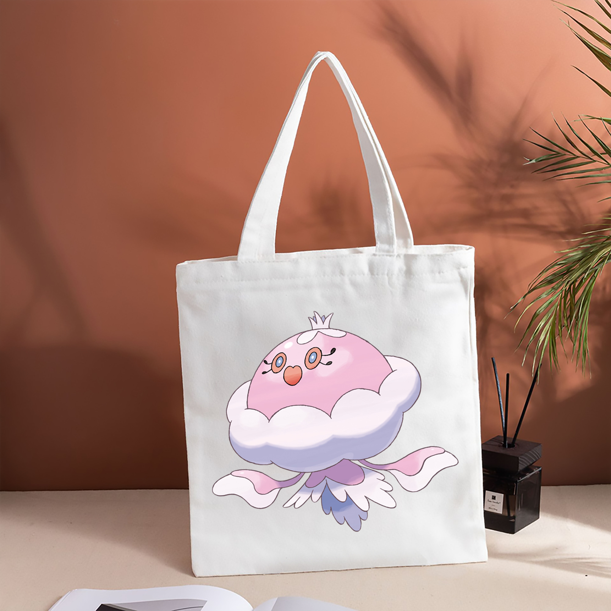 ポケットモンスター Pokémon 縦型キャンバス生地手提げバッグ　トートバッグ