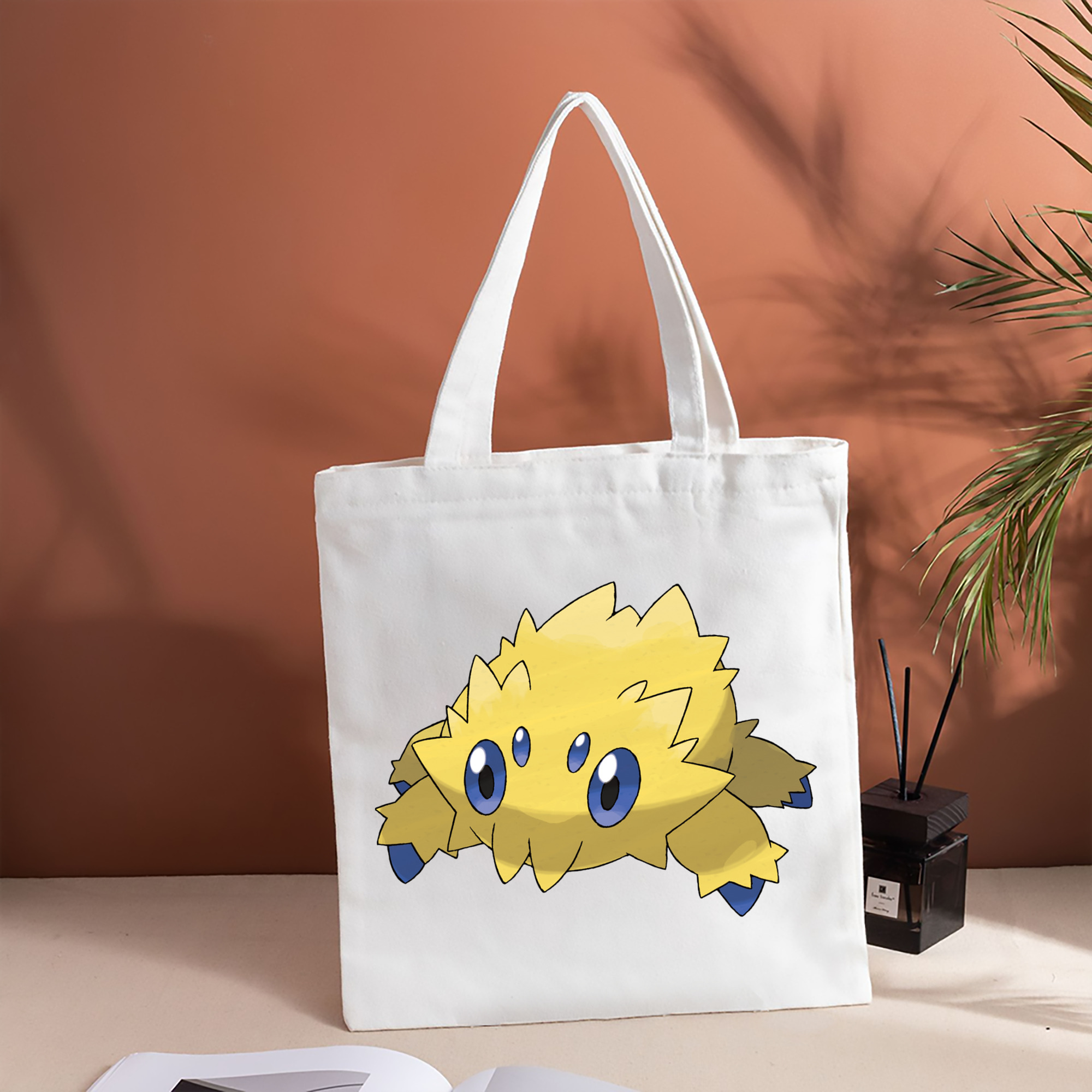 ポケットモンスター Pokémon 縦型キャンバス生地手提げバッグ　トートバッグ