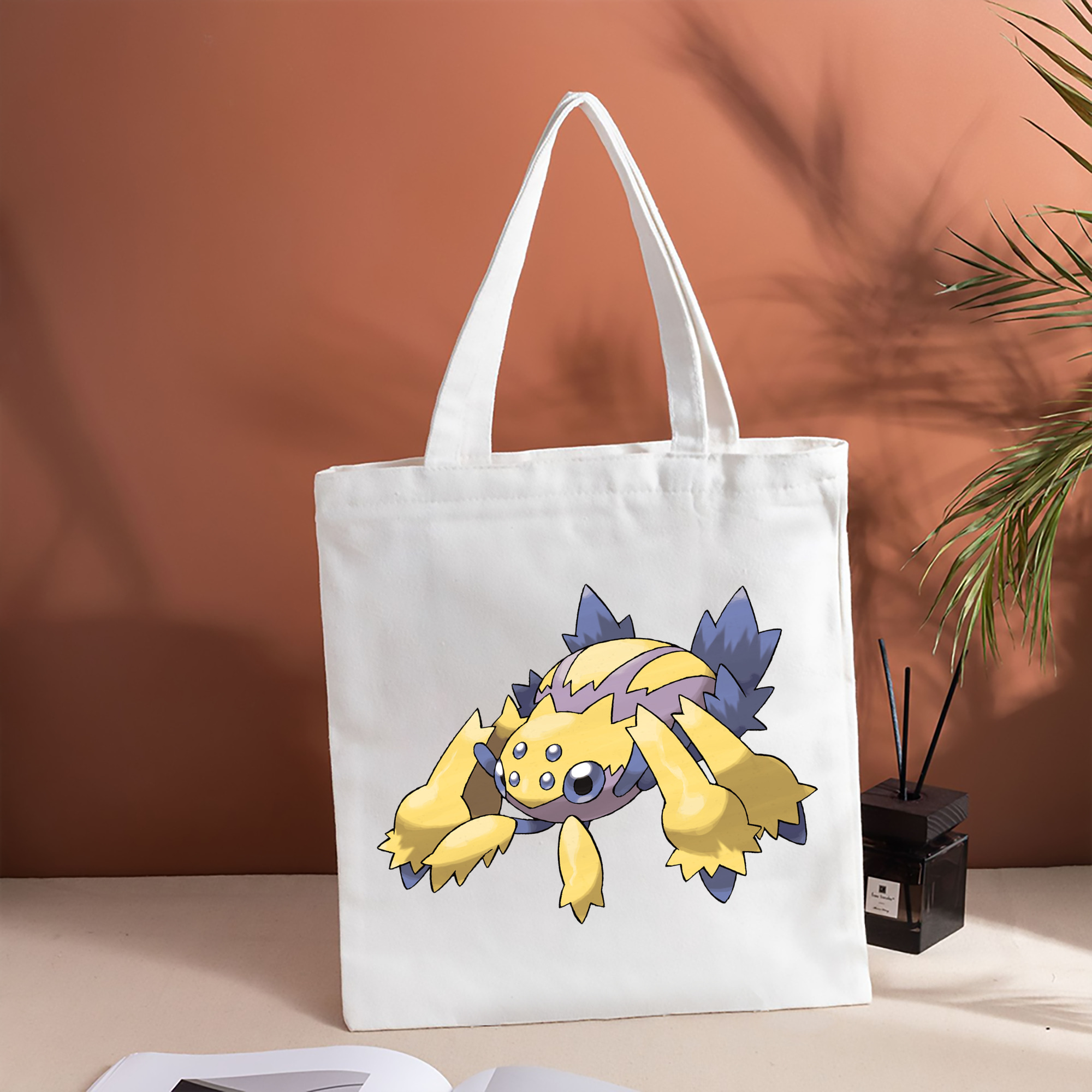 ポケットモンスター Pokémon 縦型キャンバス生地手提げバッグ　トートバッグ
