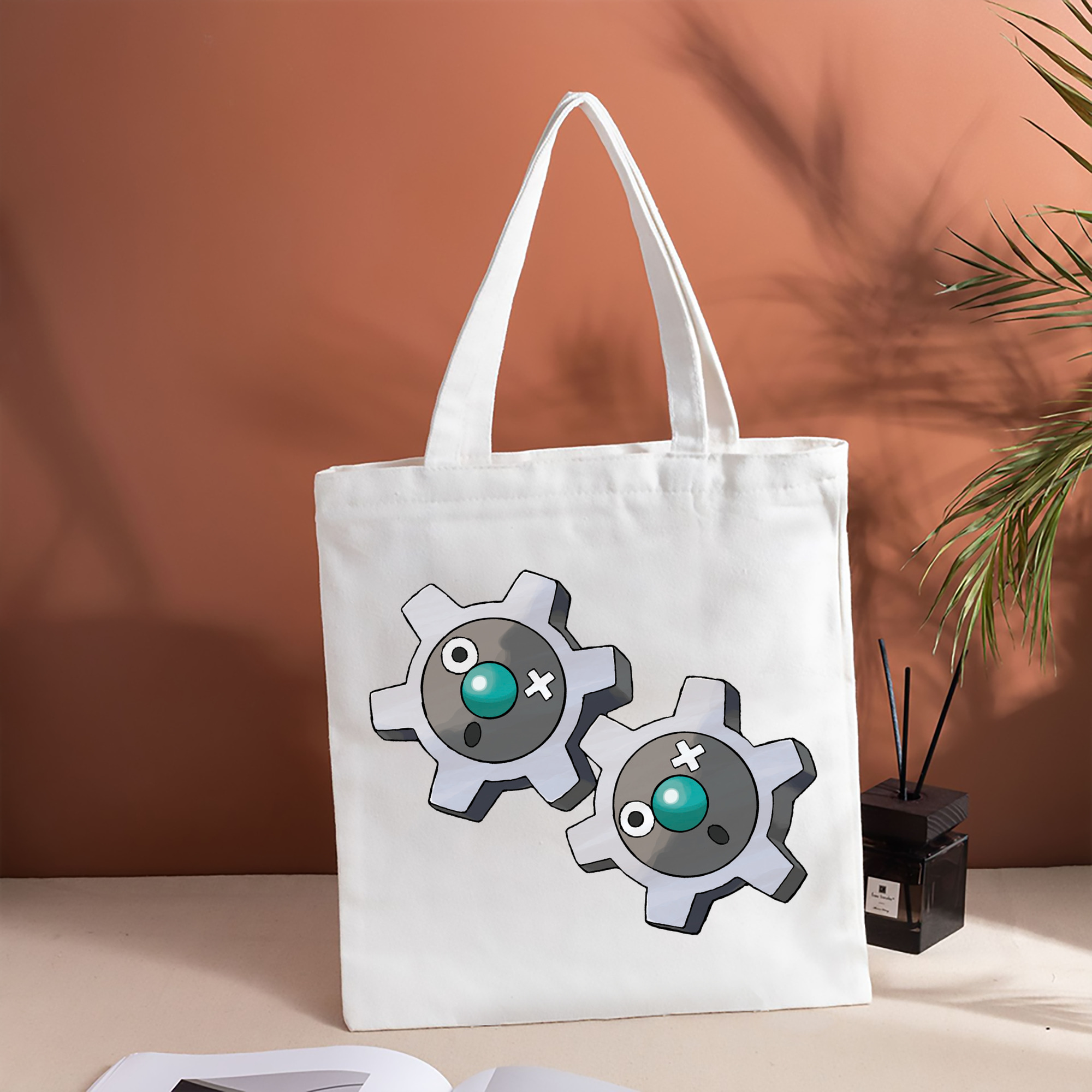 ポケットモンスター Pokémon 縦型キャンバス生地手提げバッグ　トートバッグ
