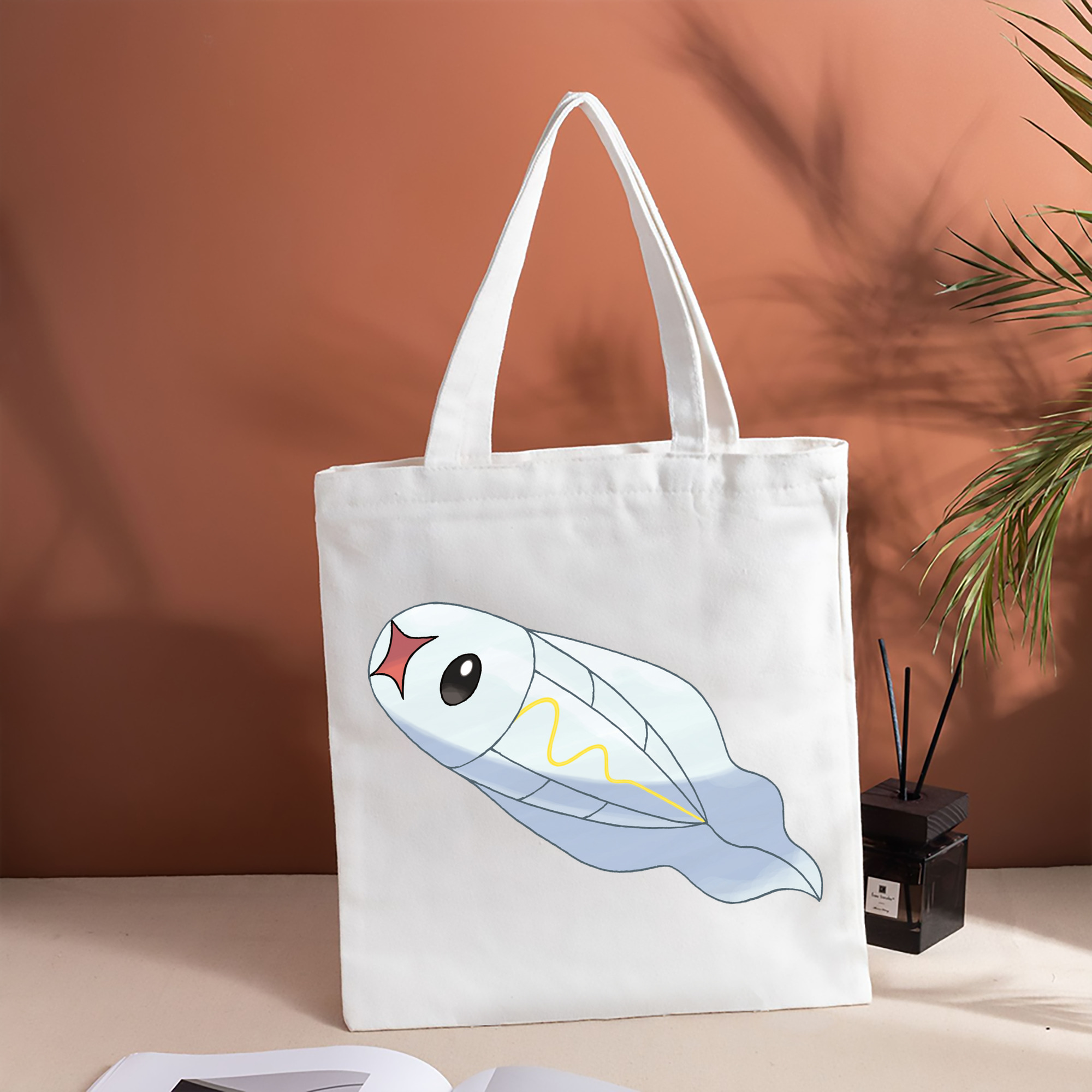 ポケットモンスター Pokémon 縦型キャンバス生地手提げバッグ　トートバッグ