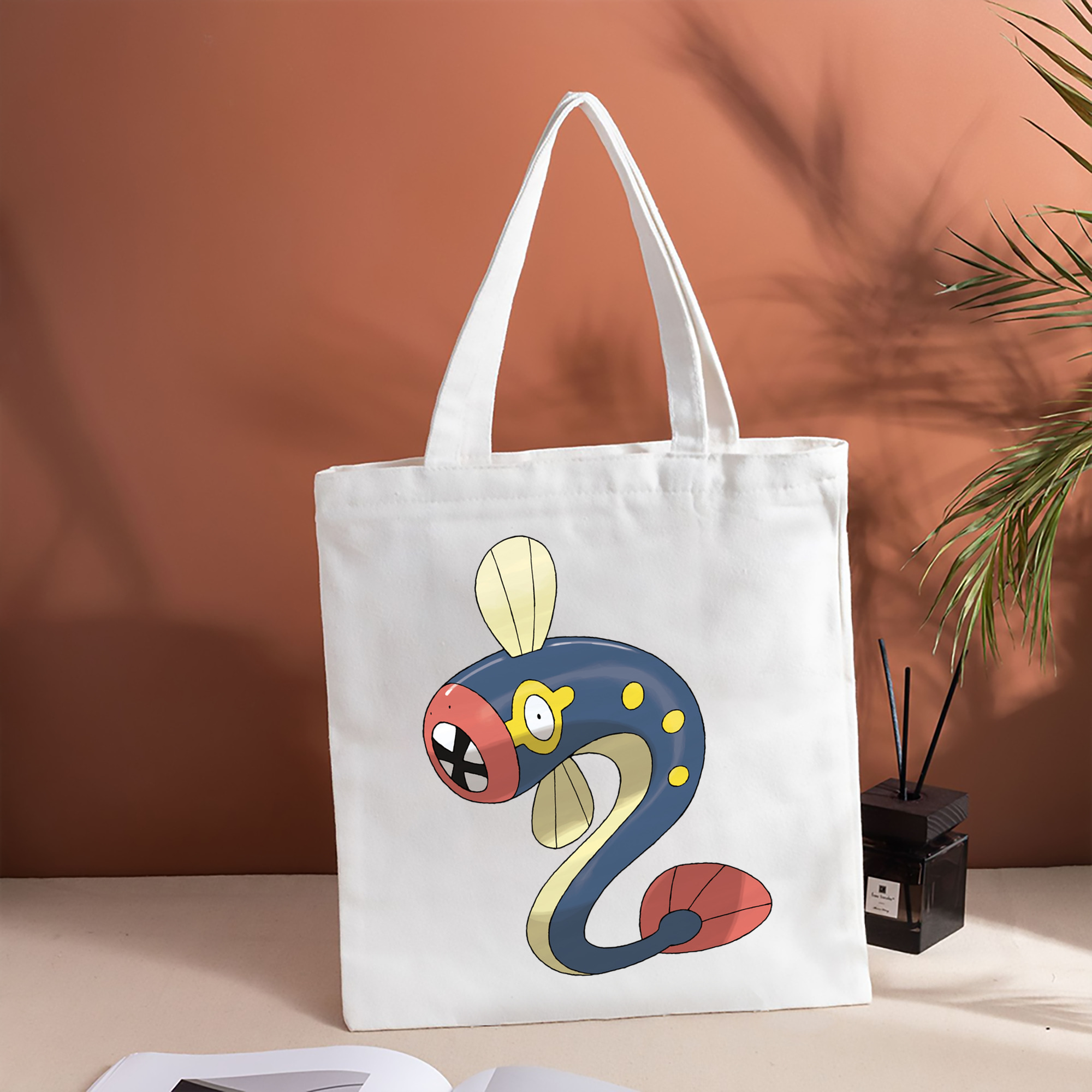 ポケットモンスター Pokémon 縦型キャンバス生地手提げバッグ　トートバッグ