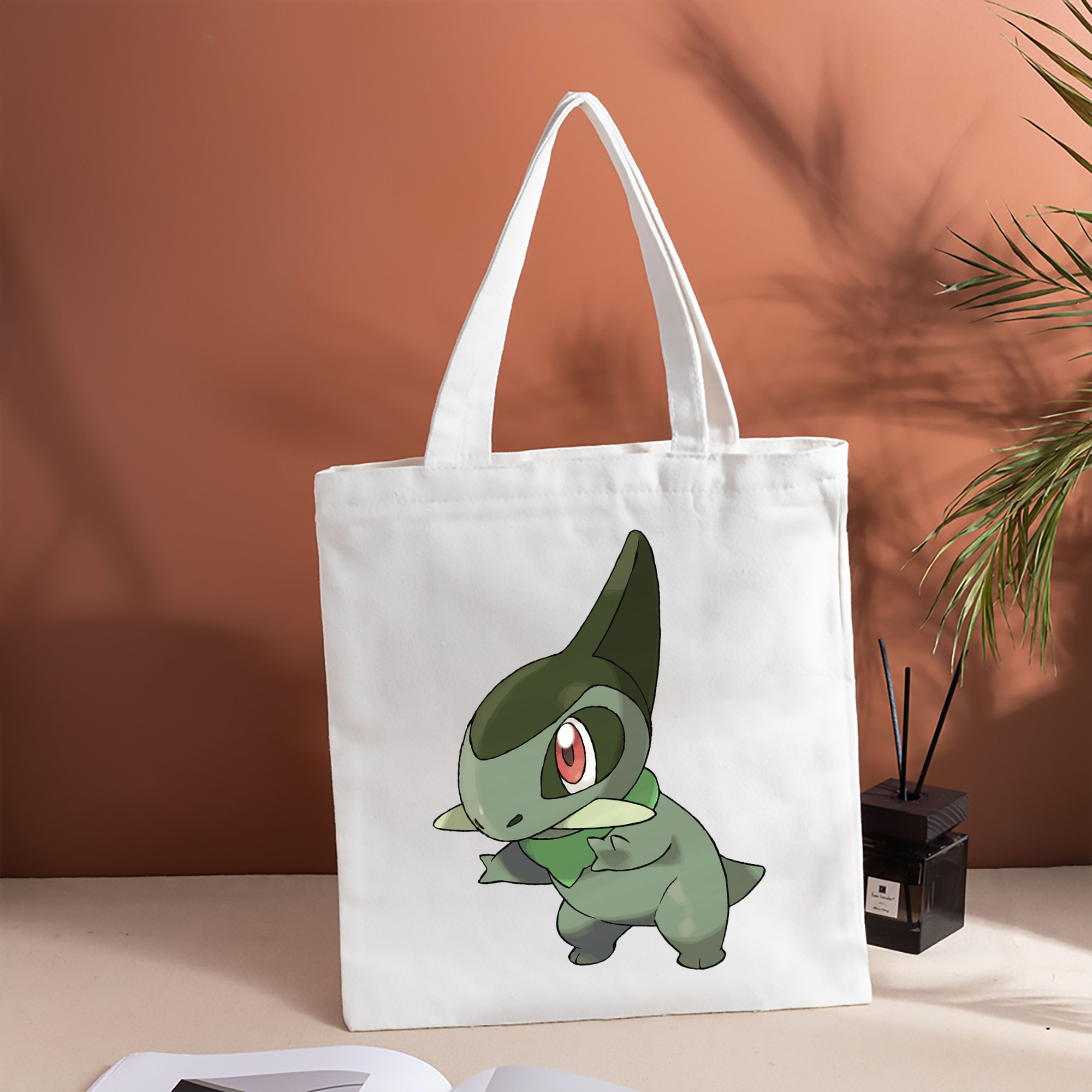 ポケットモンスター Pokémon 縦型キャンバス生地手提げバッグ　トートバッグ
