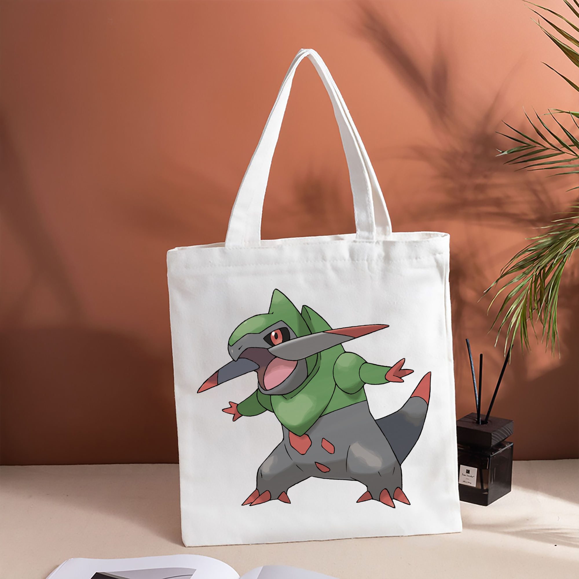 ポケットモンスター Pokémon 縦型キャンバス生地手提げバッグ　トートバッグ