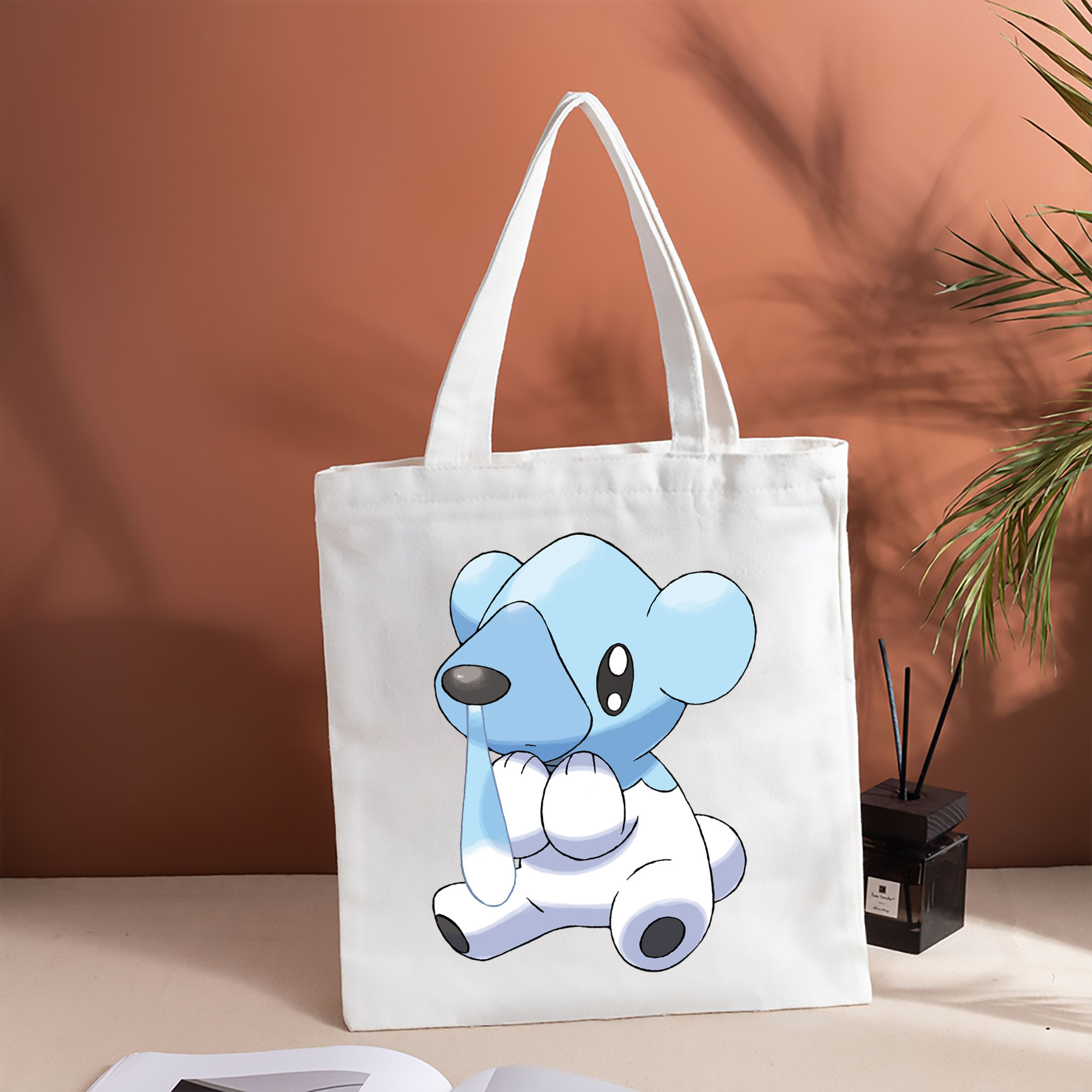 ポケットモンスター Pokémon 縦型キャンバス生地手提げバッグ　トートバッグ