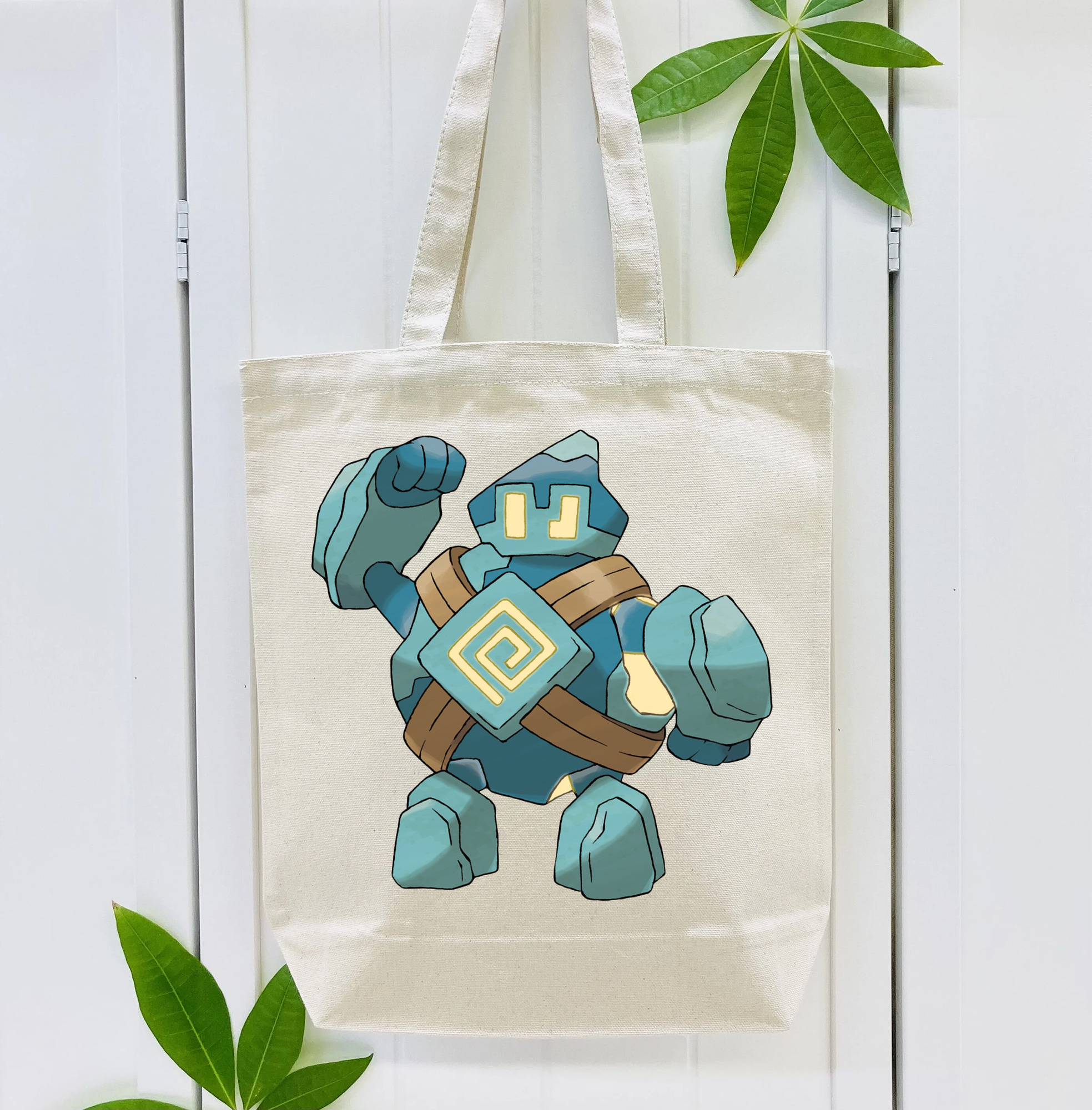 ポケットモンスター Pokémon 縦型キャンバス生地手提げバッグ　トートバッグ