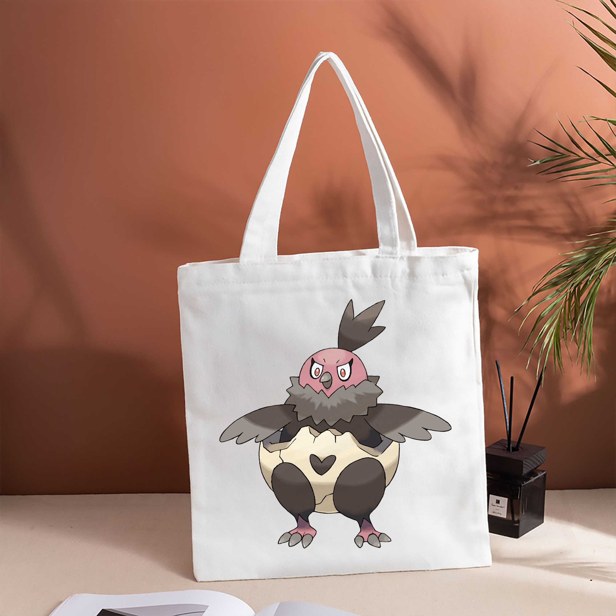 ポケットモンスター Pokémon 縦型キャンバス生地手提げバッグ　トートバッグ