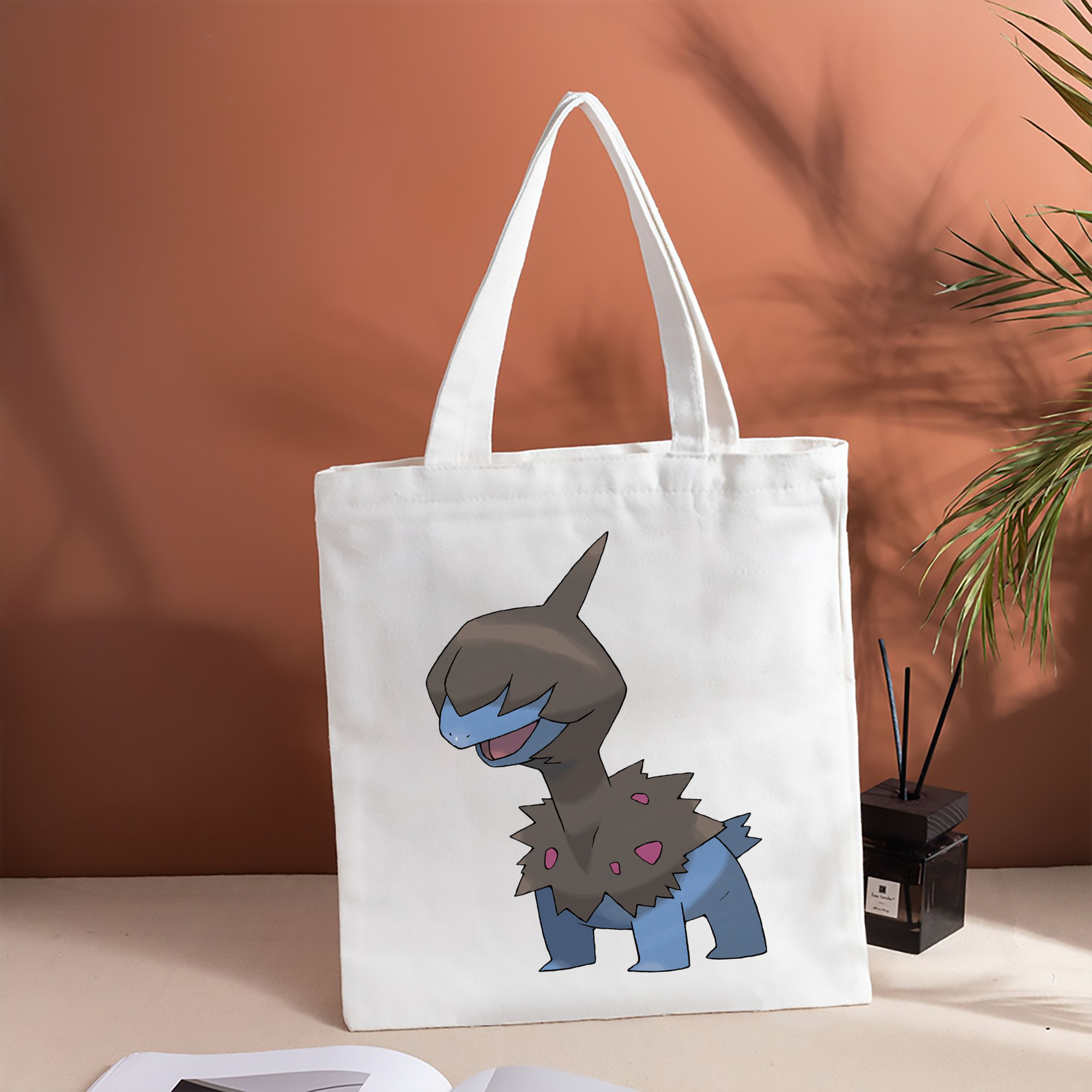 ポケットモンスター Pokémon 縦型キャンバス生地手提げバッグ　トートバッグ