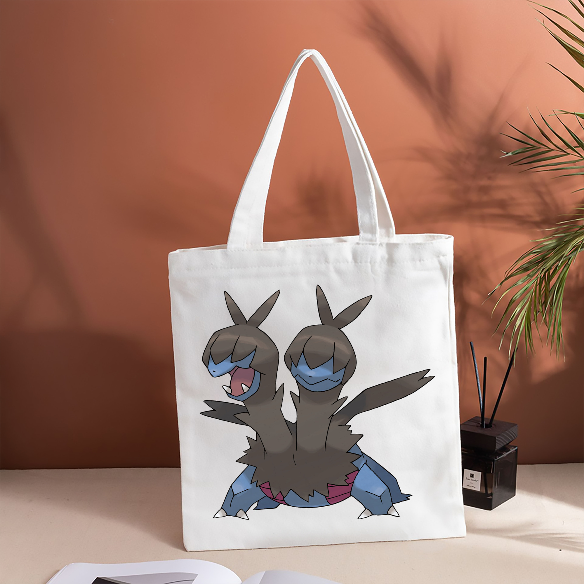ポケットモンスター Pokémon 縦型キャンバス生地手提げバッグ　トートバッグ