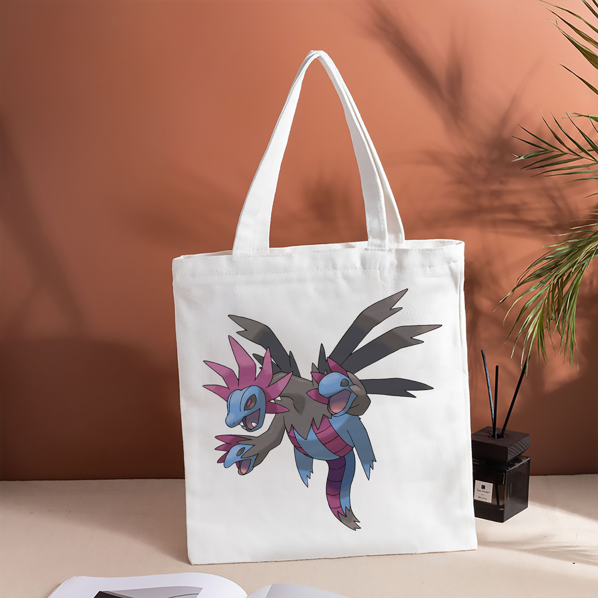 ポケットモンスター Pokémon 縦型キャンバス生地手提げバッグ　トートバッグ