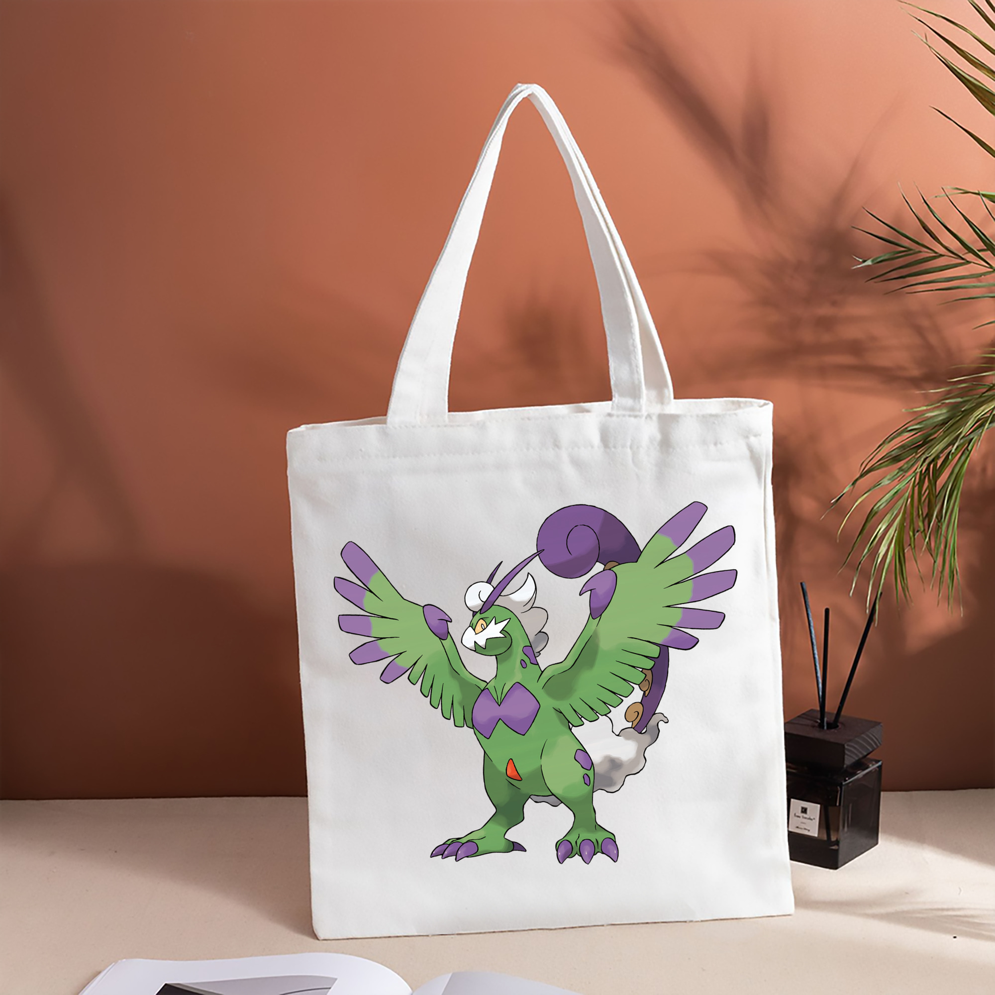 ポケットモンスター Pokémon 縦型キャンバス生地手提げバッグ　トートバッグ