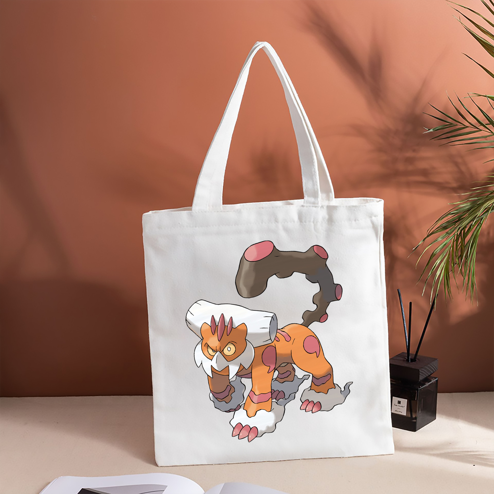 ポケットモンスター Pokémon 縦型キャンバス生地手提げバッグ　トートバッグ