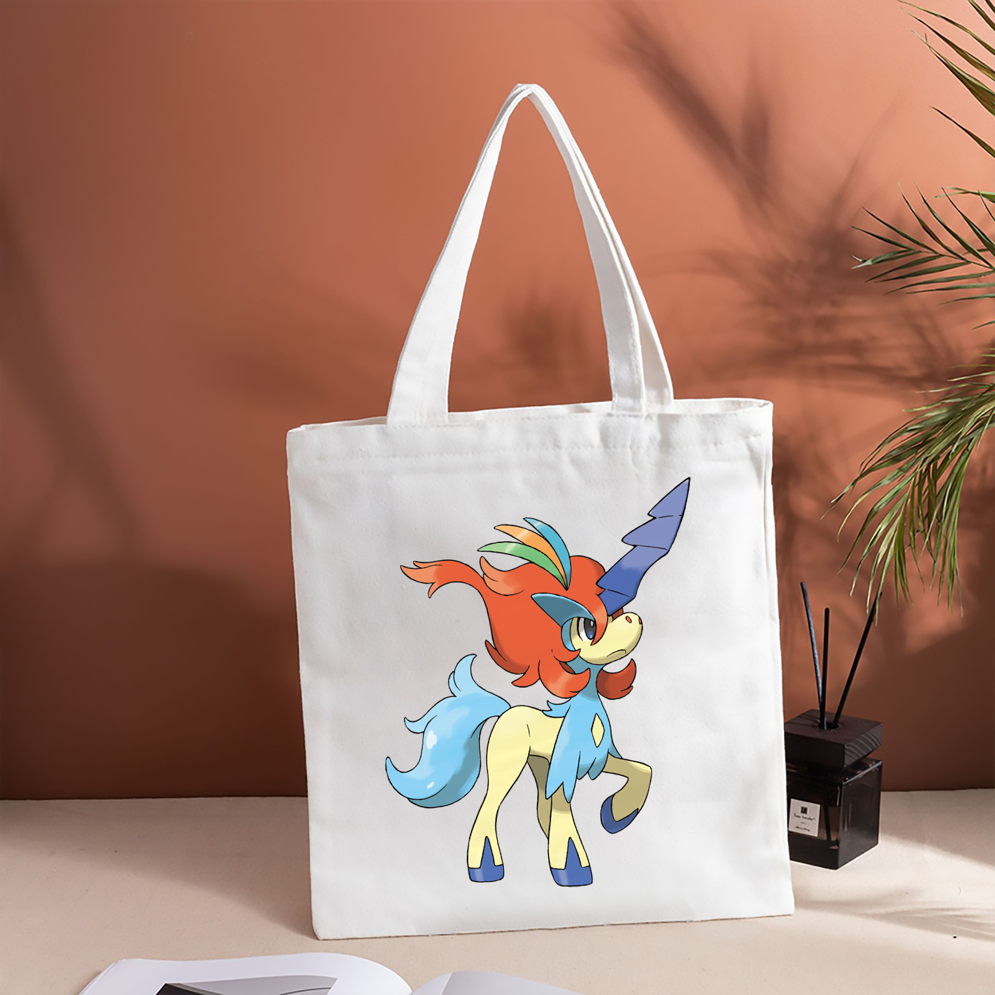 ポケットモンスター Pokémon 縦型キャンバス生地手提げバッグ　トートバッグ