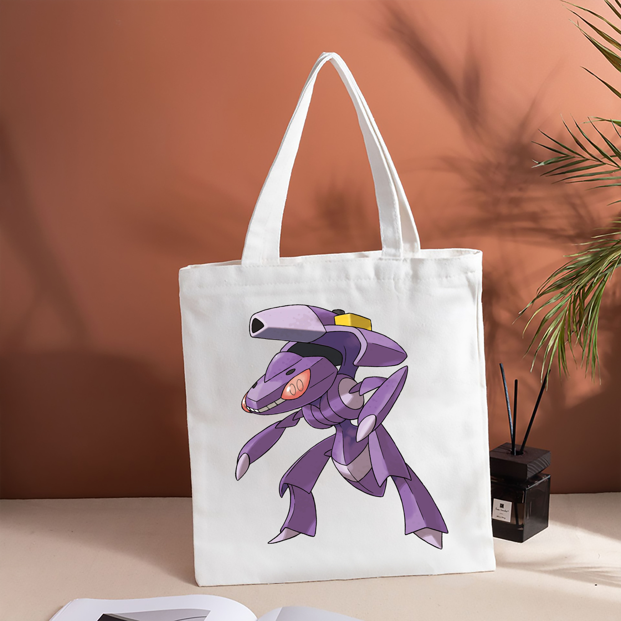 ポケットモンスター Pokémon 縦型キャンバス生地手提げバッグ　トートバッグ