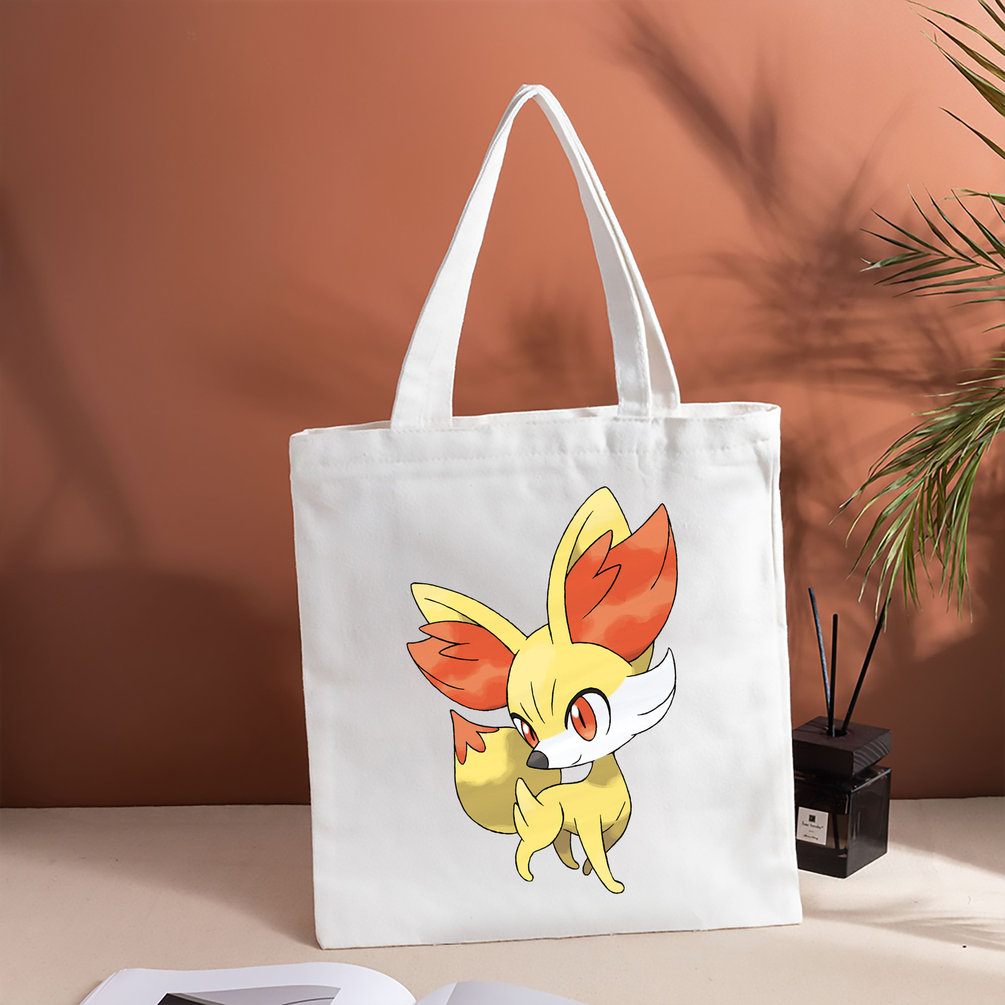 ポケットモンスター Pokémon 縦型キャンバス生地手提げバッグ　トートバッグ