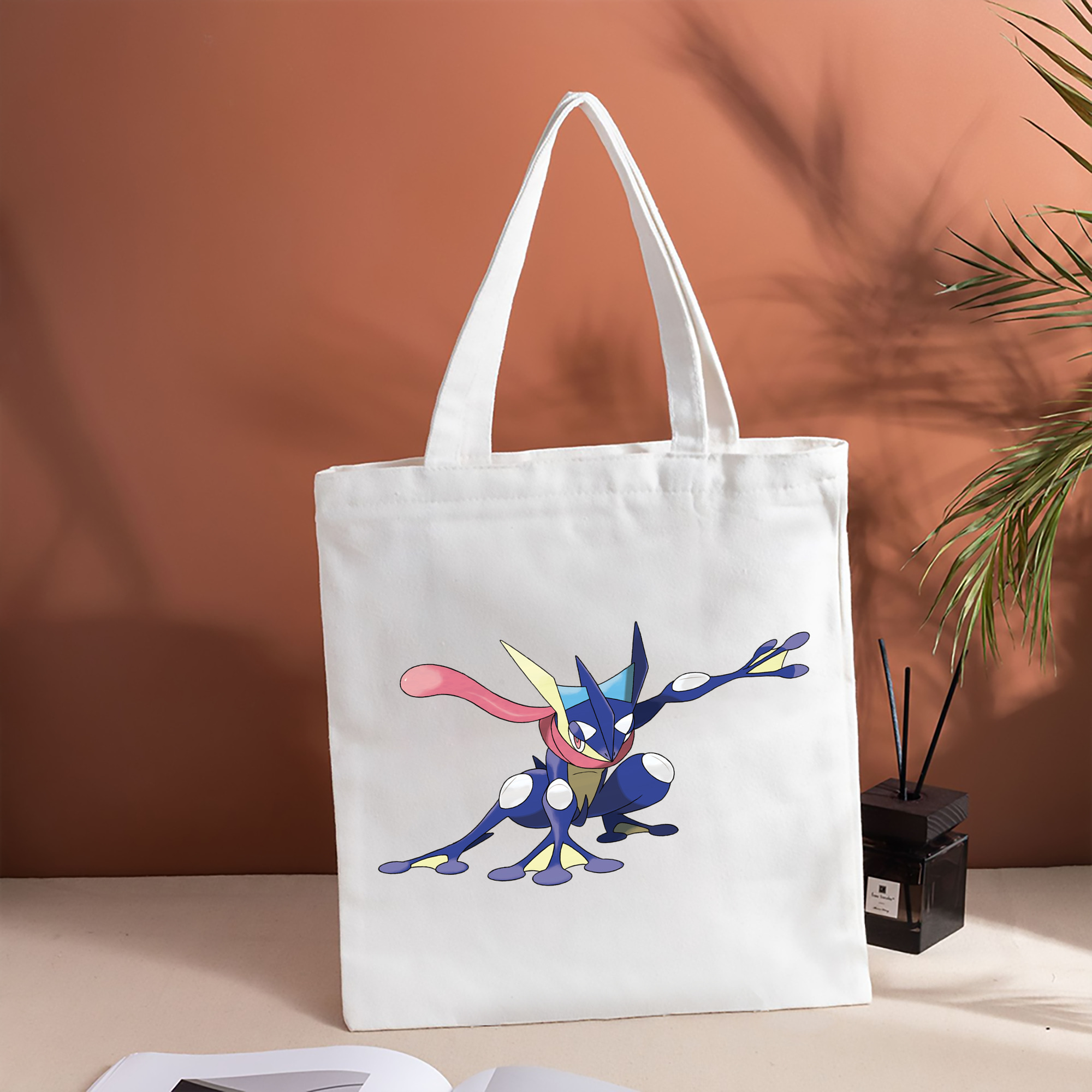 ポケットモンスター Pokémon 縦型キャンバス生地手提げバッグ　トートバッグ
