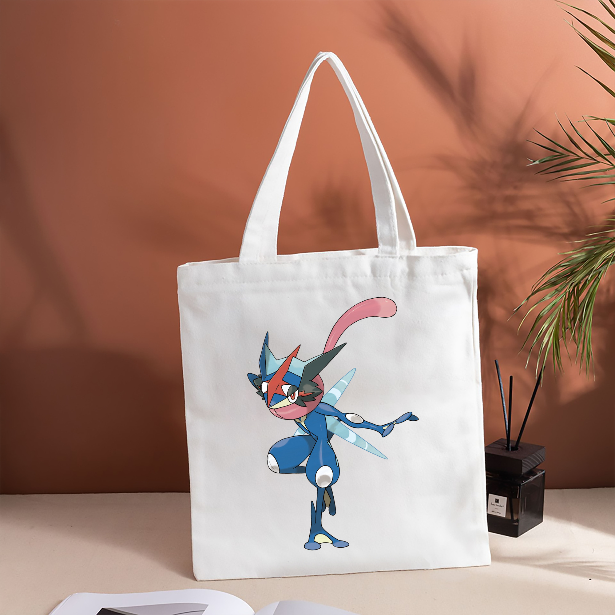 ポケットモンスター Pokémon 縦型キャンバス生地手提げバッグ　トートバッグ